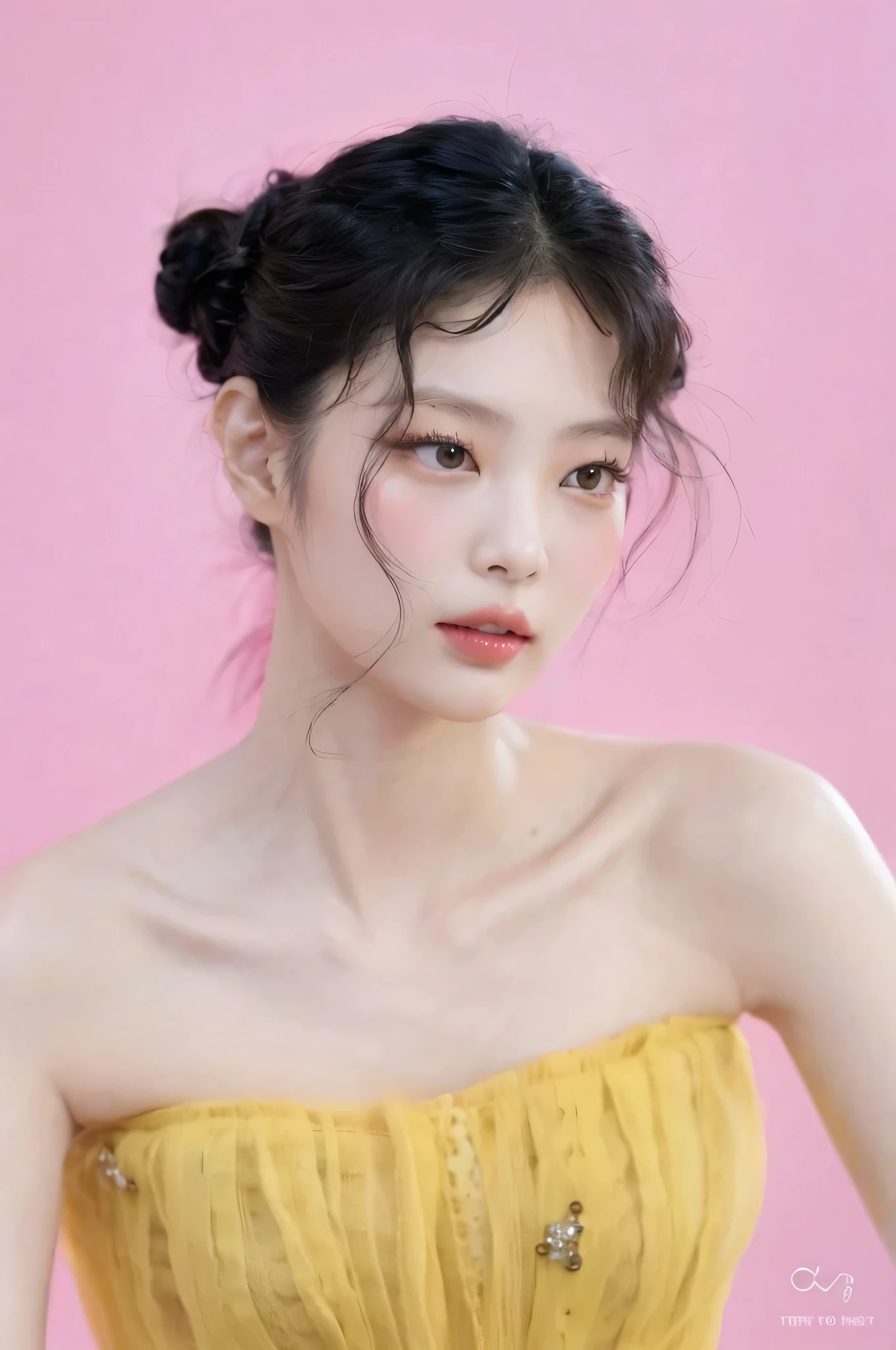 (masterpiece:1.2),1girl,pale_skin,realistic skin,chinese,
A lady wearing a colorful blouse and dangling earrings, surrounded by balloons and confetti,
medium breast,vibrant colors,
brown hair,