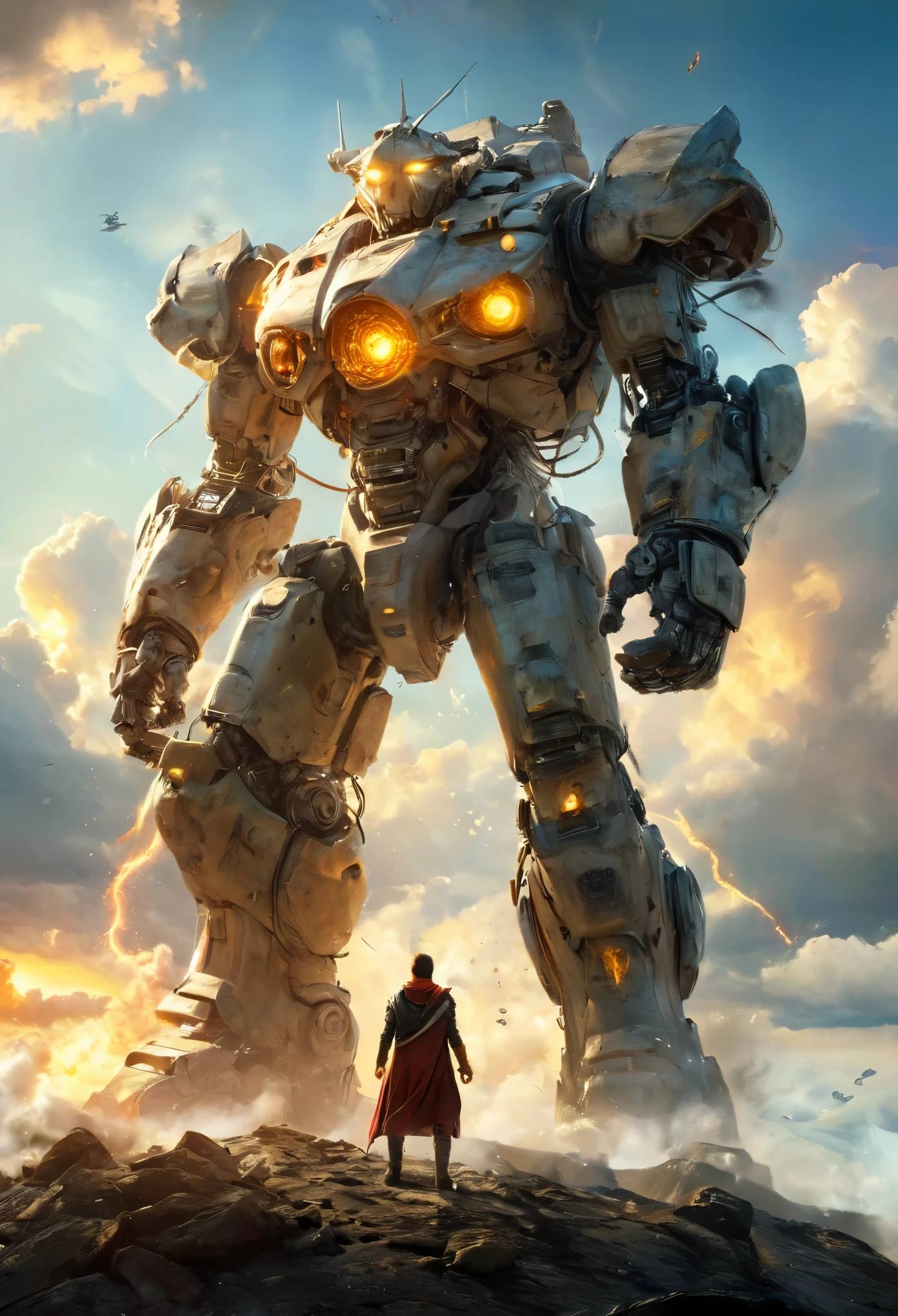 Robots de hierro asesinos de_Abajo de_The sideship exploded over the mighty Dutch angle in the sky. (ÁtomoPunkEstiloSD15:1.0) (obra maestra:1.5) (cuadro:1.1) (Mejor calidad) (detallado) (intrincado) (8K) (HDR) (el fondo de pantalla) (cinematic lighting) (sharp focus) estilozrpg
