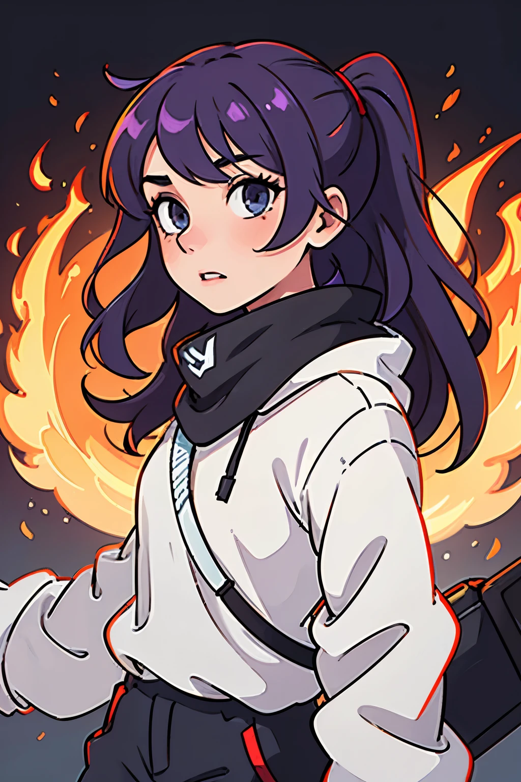 generate a picture that could be use a profile picture on twitch to a person with the nickname Im on Fire