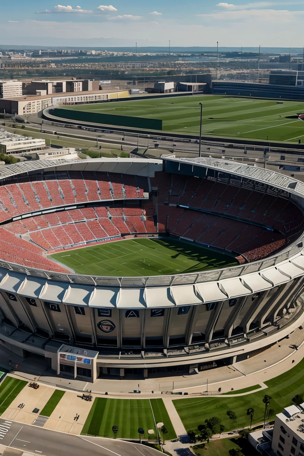 a very new stadium high quality that it has 60.000 seats
