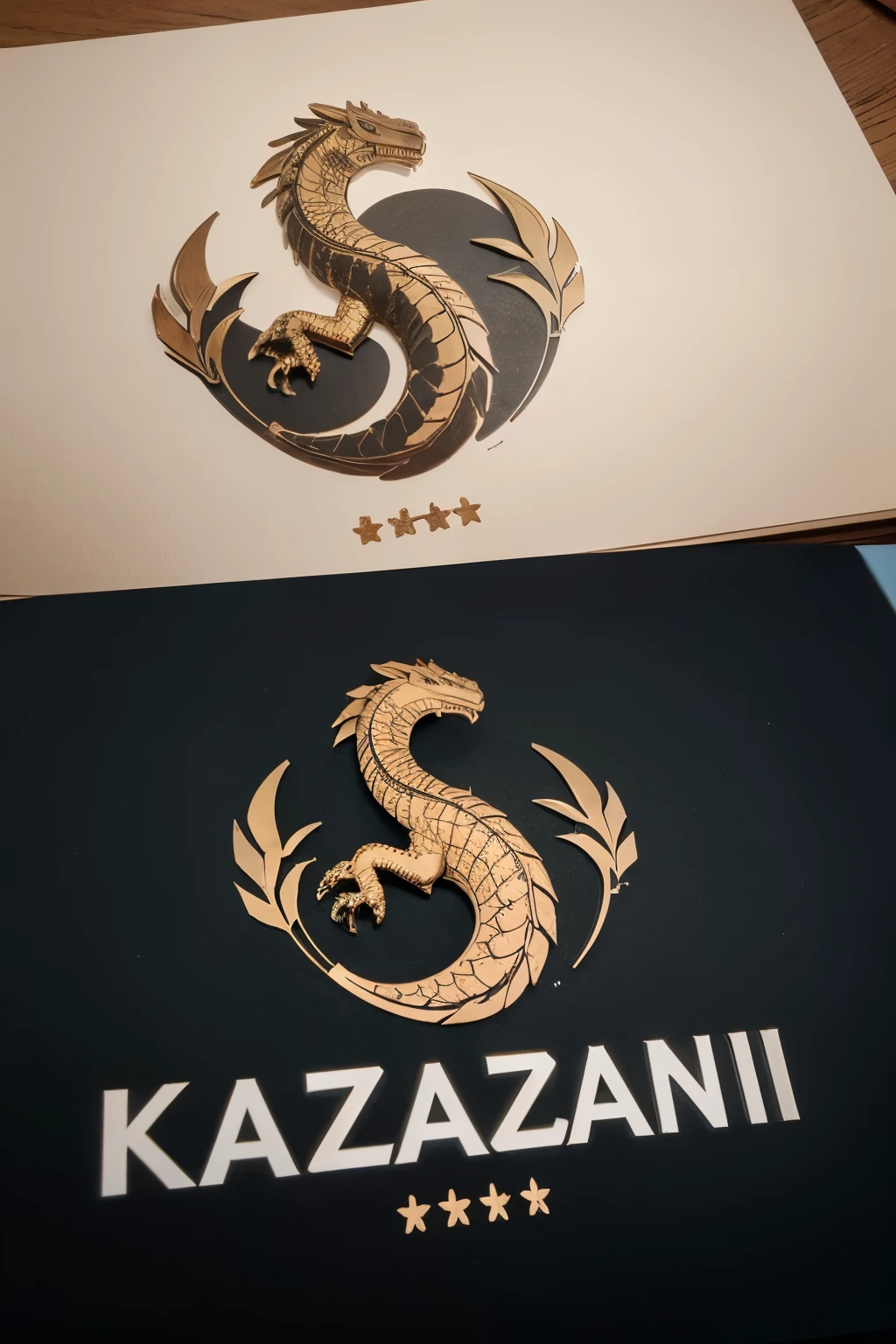 Crea un logotipo para promocion de colegio que incluya un dragon
El nombre de la promocion es "Kaizen"