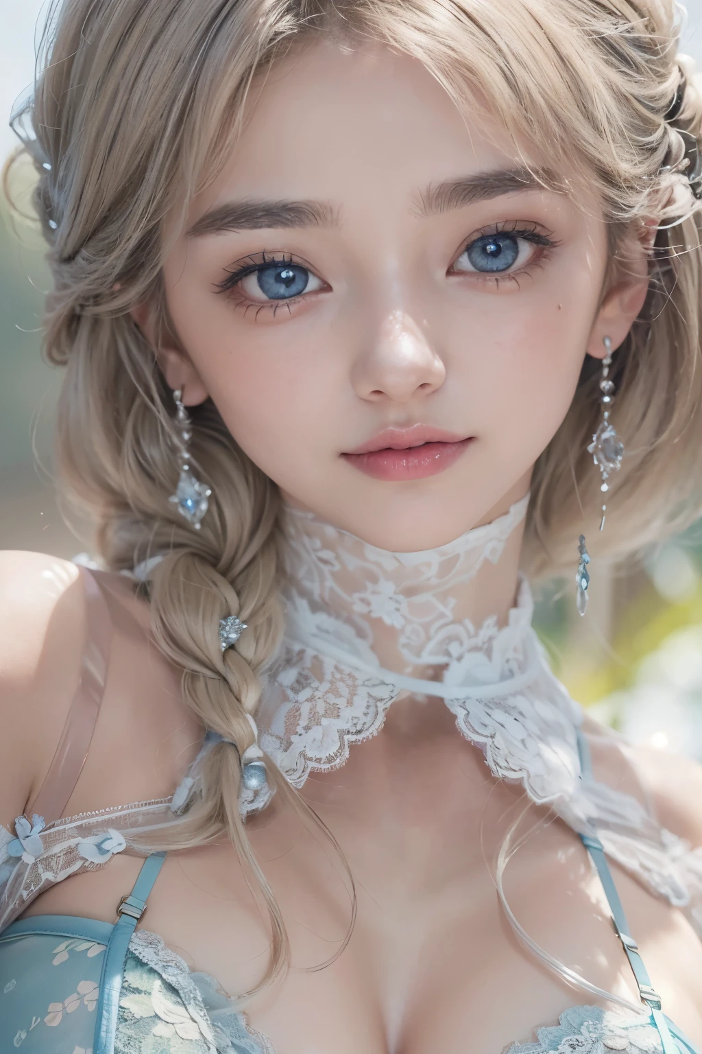 1woman, (Ultra realistic, high res), (highly detailed eyes, highly detailed hair, highly detailed face, highly detailed plump lips), (off shoulder with open breasts), breasts, upper body, caute smile, (best quality:1.4), Raw photo, (realistic, photo-realistic:1.37), professional photography, cinematic light, (fine face: 1.2),fashion model 20 years old, cute, [[[[pure eyes]]]], [[[[closeup]]]], [[[[chest]]]], [[[[neck]]]], [[[[shoulders]]]], perfect eyes, perfect iris, perfect lips, perfect teeth, perfect skin, soft front light, glow, HDR, (muted colors:1.2), Retrato da mulher、white skin、((cabelo Castanho ondas suaves)) Best Blanco Romantico、8k resolution、Frente Illuminada、アメリカの女の子のPortrait、solo、20-year-old、beautiful face、Upper body、medium side cut、Beautiful silver hair、beautiful little face woman, solo,　black theme,　look at the audience,one woman, It&#39;s real, Wolfsan-6500-V1.3, anime、animeスタイル、beautiful diamond eyes、20 year old american girl、braided hair、swimsuit、portrait beautiful detailed woman, very detailedな青い顔, Reality, beautiful narrow blue eyes, huge file size, Super detailed, High resolution, very detailed, highest quality, masterpiece, An illustration, very detailed, ticker, Unite, 8K painting wallpaper, fine, fine details, masterpiece, highest quality, Hvery detailed ticker uniform 8K wallpaper, face light movie lighting、cuteブラウス, dark background, oil, masterpiece, diffused soft film lighting, Portrait, highest quality (perfect face:1.4),stunning girl pictures,(8K and、photorealistic:1.25) 、(lip gloss、eyelashes、shiny face、shiny skin、highest quality、超High resolution、Depth of the bounds written、chromatic aberration、caustic road lighting、natural shading、sexy 1girl, Extremely cute, Amazing face and eyes, (Beautiful lovely smile), (extremely detailed beautiful face), bright and shiny lips, (cute bikini:1.3), (very elaborate lace bra:1.5), smooth skin, super beautiful, attractive, (Best Quality:1.4), (hyper quality), (Ultra-detailed), (hyper-realistic, Photorealsitic:1.37), Authentic skin texture, complex details, extremely detailed CG unified 8k wallpaper, RAW Photos, professional photograpy, Cinematic lighting, coast, sea, palm trees,masterpiece, best quality, high quality, High definition, High quality texture, High quality shadow, high detail, beautiful detailed, finely detailed, extremely detailed cg, detailed texture, a realistic representation of the face, realistic, colorful, delicate, Cinematic Light, sidelighting, Lens Flare, Ray tracing, sharp focus, (intrica