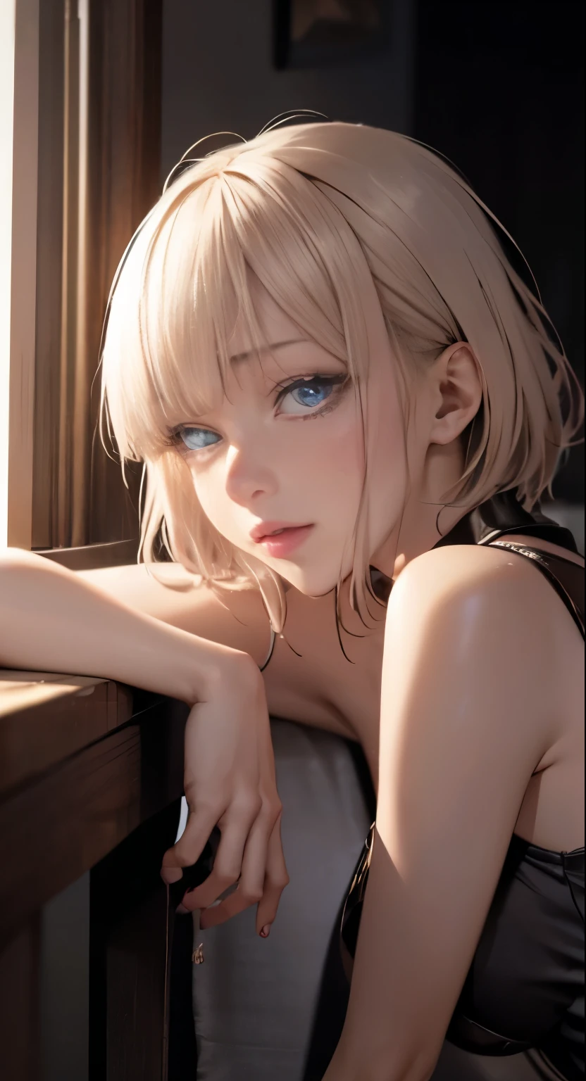 (Cinematic digital artwork: 1.3), high quality, table top, 最high qualityの, Super detailed, figure, [4k Digital Art]、 indosugu nr, (sharp focus: 1.5), (moody lighting:1.2), Depth of the bounds written, Bokeh, 4k 、High resolution, Super detailedな, Highly detailed CG Unity 8K wallpaper, realistic, Photoreal, Raw photo, beautiful and detailed face, pale skin, realistic glowing skin, fine cloth texture, detailed hair texture, perfect body, beautiful face, acura, anatomically correct, highly detailed face, eye and skin texture, natural neck length, (beautiful eyes), (beautiful hands), (Glossy skin:1.2), thin legs, thin legs, knowledgeable person、detailed face、detailed background、 



(live action、intricate details)、blonde、short hair、



Dramatic compensate、compensate、pinky pink lipstick、eye make up、mascara、eyeliner、eye shadow、light purple eyes


(((Ahegao, , Sweat,)))、one woman, (drunk:1.4), OL 、 pantyhose, heels, apartment stairs at night, Spit out vomit, (drunk and stumble:1.2), high-heels、While drinking a can of beer、perfect human body、Have a can of beer、beautiful woman、