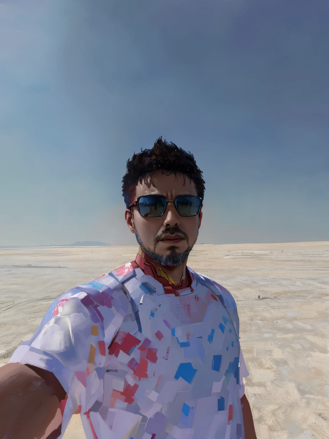 masterpiece, high quality,looking at viewer, plstyle,1boy,iron man,