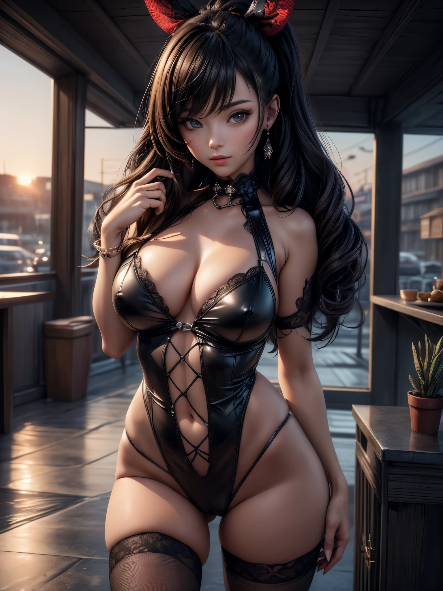 ((bottom camera view, Pin in Cybergoth:1.5)), ((selfie:1.4, young Pin in Cybergoth, wearing Pin in Cybergoth clothing, various vibrant colors and decorations: 1.3, dynamic pose)),((industrial setting : 1.5, Stunning)), ((perfect: 1.3, Meticulously Detailed: 1.5, Flawless, High Definition: 1.4, Cinematic: 1.4), ((Work master)), (Hyper Detailed: 1.4), (Photorealistic: 1.4), Epic, sunset: 1.4, 32k.
