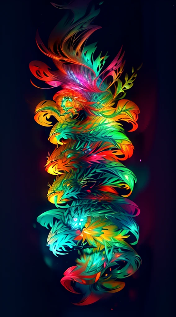 Ultra detailed photorealistic art masterpiece, creature portrait, mysterious beautiful deep sea jellyfish dolphin fusion, glowing tentacles, crab claws, sharp teeth , mixed animals, glowing bioluminescence pink purple glowing, natural movement pose, 1000m deep underwater , realistic reflection, deep sea animal, mixed with dark elements, dark environment, very dark night , abstract, ultra detailed atmospheric details, beautiful glowing effects , realistic, complex masterpiece, enhanced colors, ultra detailed realistic reflections, Ultra detailed complex background, underwater photography, spot light