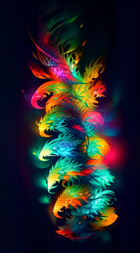 Ultra detailed photorealistic art masterpiece, creature portrait, mysterious beautiful deep sea jellyfish dolphin fusion, glowing tentacles, crab claws, sharp teeth , mixed animals, glowing bioluminescence pink purple glowing, natural movement pose, 1000m deep underwater , realistic reflection, deep sea animal, mixed with dark elements, dark environment, very dark night , abstract, ultra detailed atmospheric details, beautiful glowing effects , realistic, complex masterpiece, enhanced colors, ultra detailed realistic reflections, Ultra detailed complex background, underwater photography, spot light