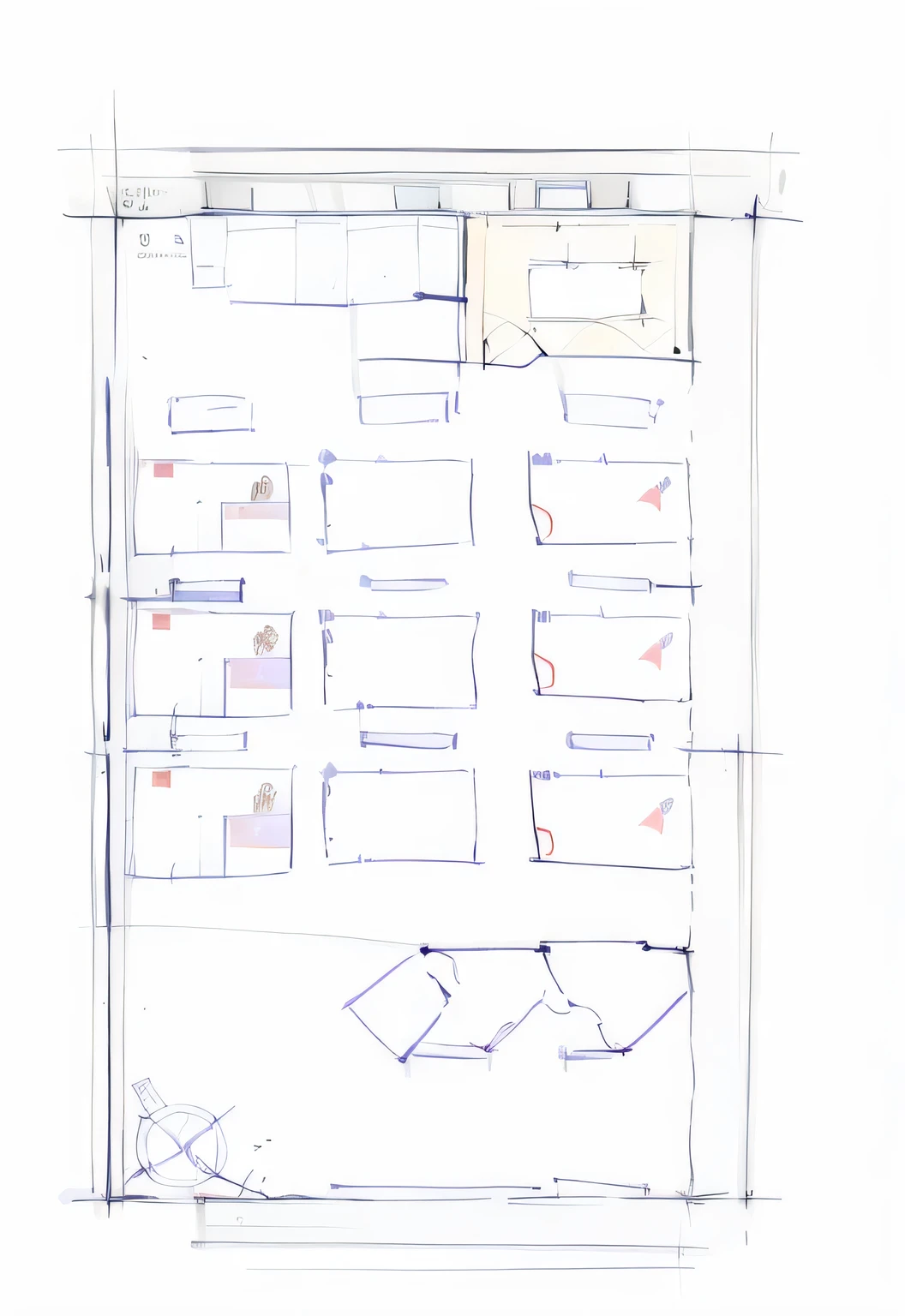 classroom, petspective room layout, floor plan, layout, Concept map, 