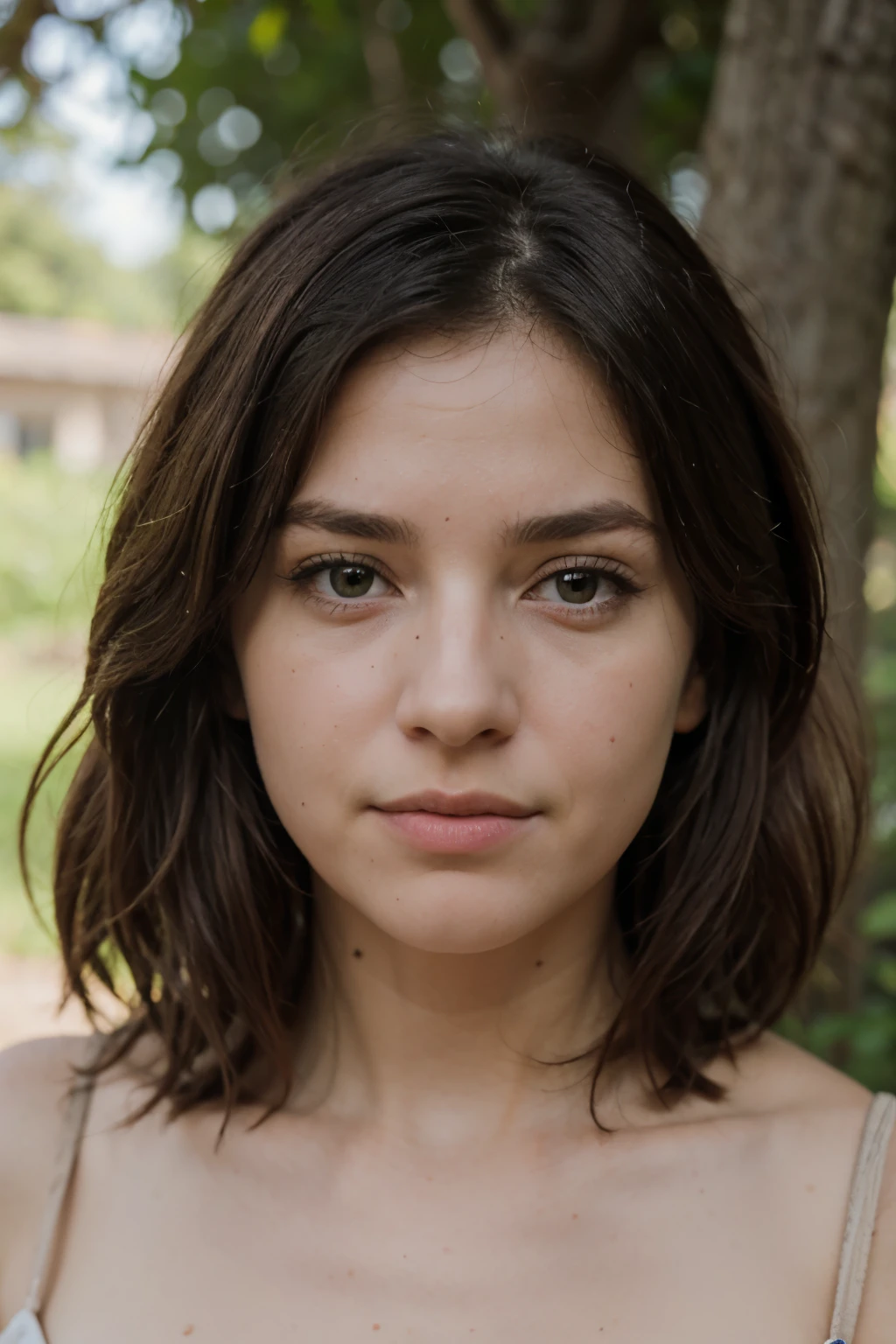 uma fotografia de quintal separado por uma cerca, de um lado uma grama verde e vivida, do outro lado da cerca uma grama seca e morta, retrato, 8k hd, alta qualidade