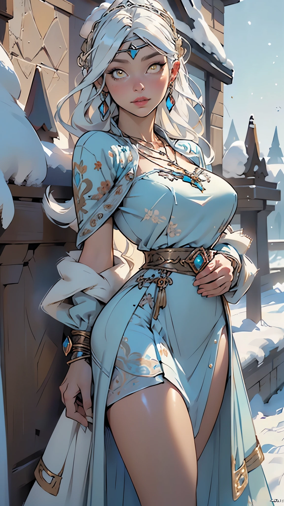 Personagem mulher Rainha Anna de Arendelle com marcas de guerras Imagem de desenho animado de uma mulher .Ilustra??o estilo desenho animado, estilo de arte dos desenhos animados, estilo de arte dos desenhos animados, digital illustration style, design de personagens altamente detalhado, arte digital detalhada coragem, Forest fan art, Design de personagens de retrato, beautiful digital illustration, retrato de alta qualidade, Arte em quadrinhos, mulher jovem cabelo com transas lindas . Queen Anna of ArendelleBeautiful lined eyes Medium large bust and wonderful sexy clothes. image expression of sexual desire from waist to head illustration Queen Anna of Arendelle