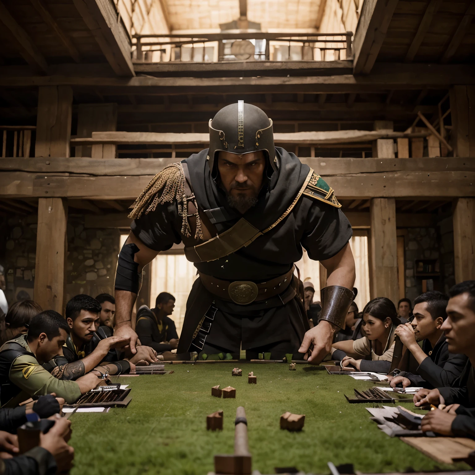 You are a powerful leader of the 'Força Brasil' clan in the game 'Clash of Clans'. Your clan is known for its determination, strategy and loyalty. Hoje, A threat has appeared on the horizon - a rival clan is planning to invade your territories and steal your resources. as a leader, It's up to you to protect your clan and ensure its survival. Write a detailed strategy to defend your territories and defeat invaders, demonstrating his tactical skill and unwavering leadership.