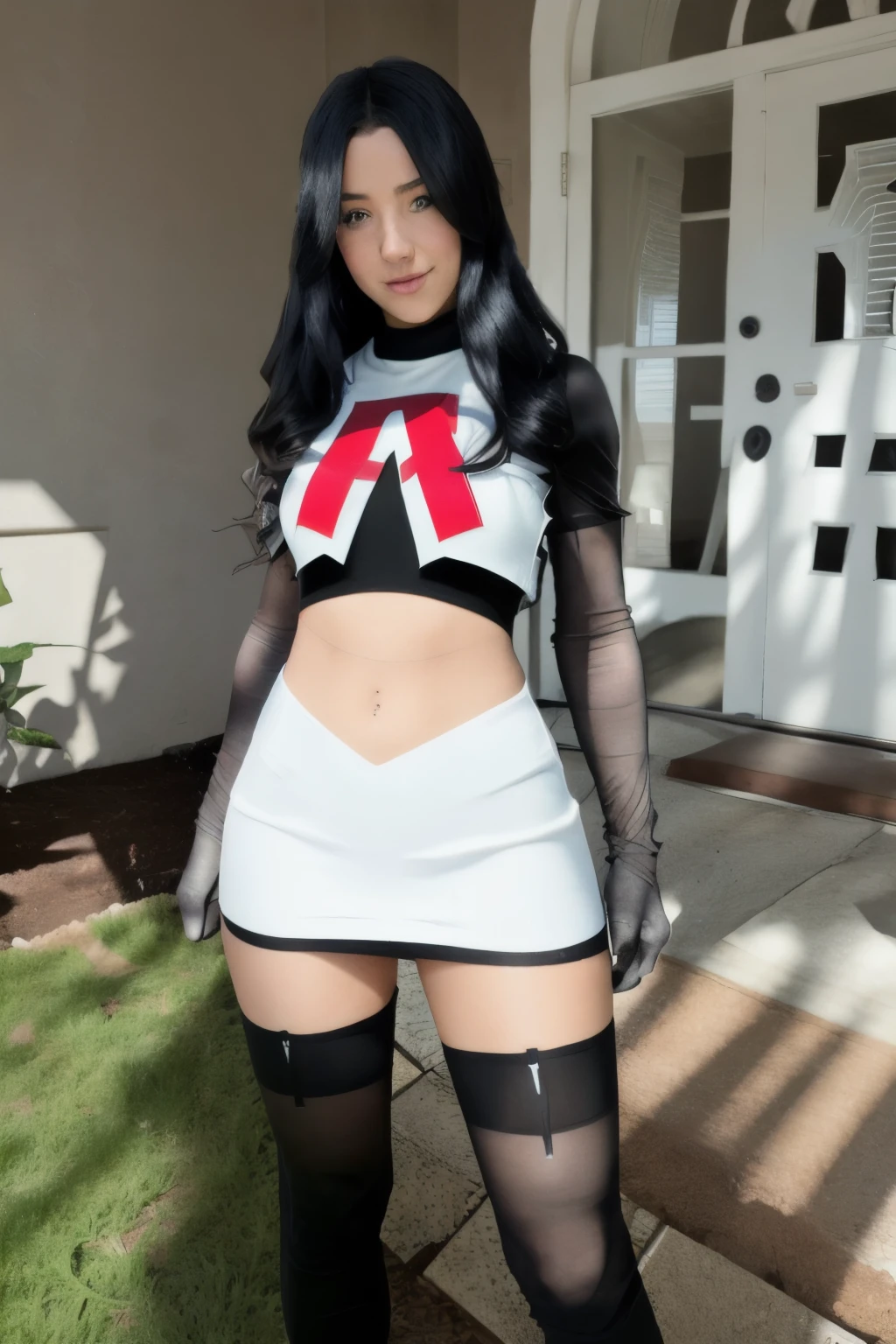 Miku hatsune、Your butt is in front of us、Bunny Girl Cosplay、Looking back、Bragas de encaje negro、Estilo anime Ecchi, Mejor valorado en Pixiv, Hermosa y seductora mujer de anime,NSFW, abre tu trasero