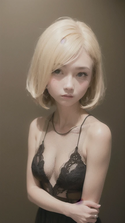 (((full body shot))),((best image quality、highest quality、highest resolution、 super realistic images、super detailed、masterpiece、Single-lens reflex camera、real photos、Depth of the bounds written))、(full body portrait:1.3)、blonde黒ギャル、((Skin with sunburn marks、blonde、gal makeup))