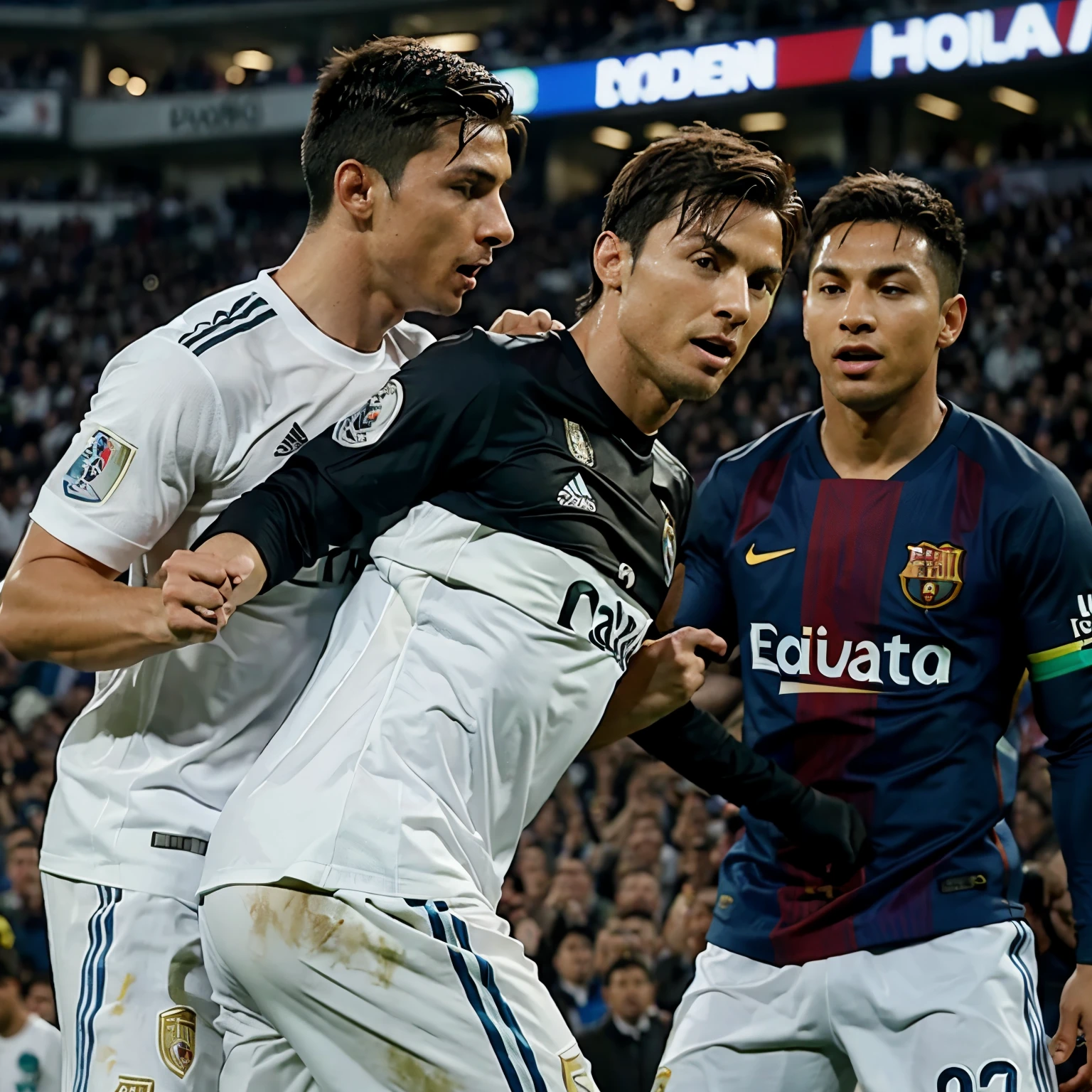 Crea a cristiano Ronaldo rapeando contra Messi