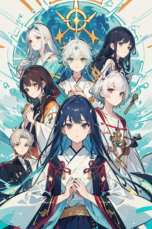 Ao longo de sua jornada, Yumi makes friends with an eclectic group of characters, incluindo um jovem guerreiro destemido, um inventor genial e uma sereia curiosa. Juntos, They embark on a quest to gather ancient artifacts and awaken the dormant powers that can save the Land of Heaven..