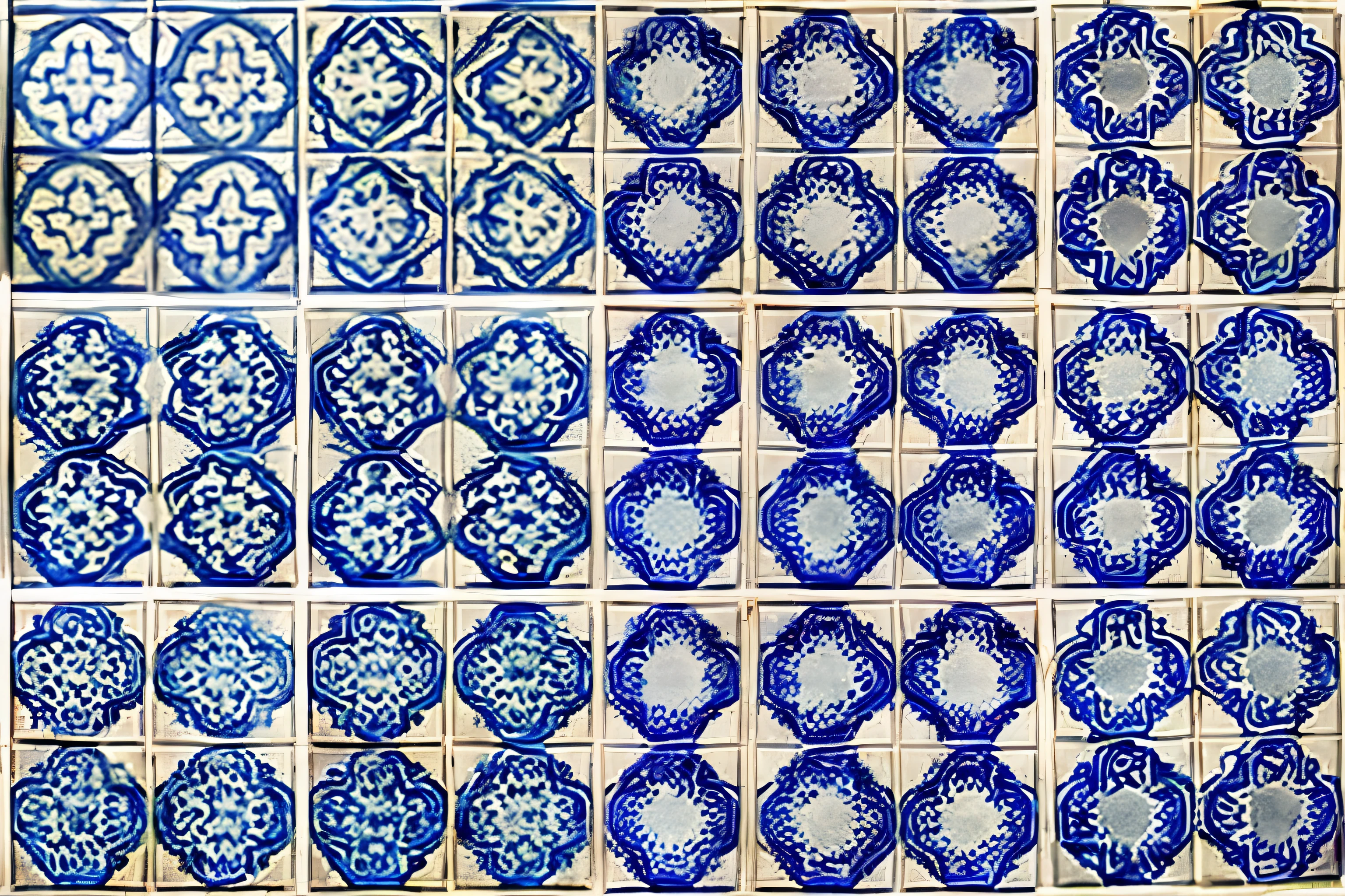 Moroccan tile pattern