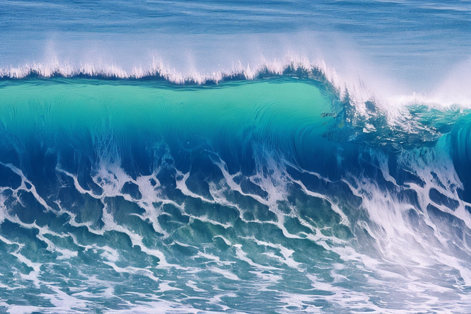 Japanese wave patterns (Seigaiha)