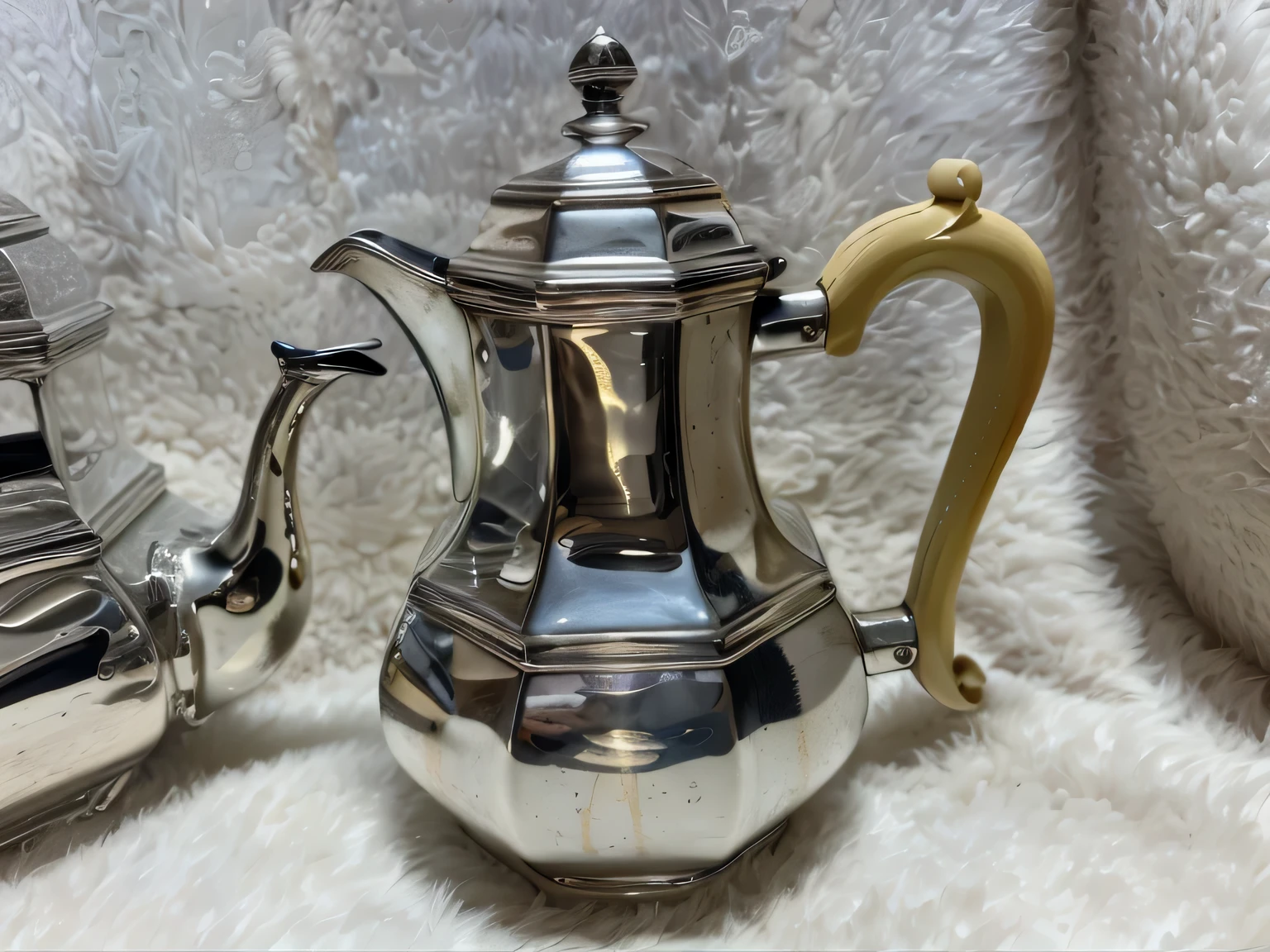 Remove stains from teapot,Make the teapot look cleaner