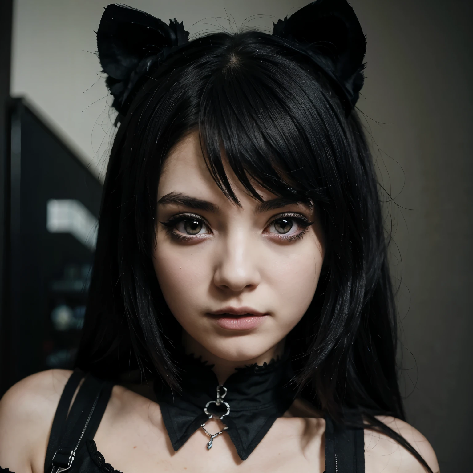 Anime goth girl