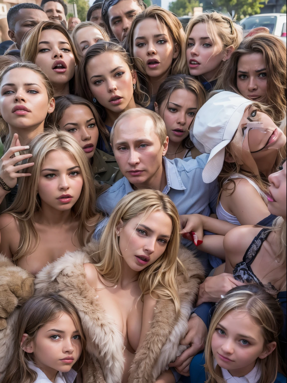 Gang Bang several ************ young skinny alluring teenage model girls, Dozens of orphan girls are raped in the street  under the amused eye of Vladimir Putin who practices sodomy on a 14-year-old Ukrainian girl. an entire battalion rapes and tortures young orphans.aggravated collective rape of minors, , sexual abuse in a bombed Ukrainian War street , Vladimir Putin fucks  Alina Baikova, Nicola cavani, nathalie Portman  in a street in Ukraine at war, bombed and ravaged by explosions.  Vladimir Putin, the President of Russia, and a regiment of Russian soldiers rape gang bang group sex young orphans 