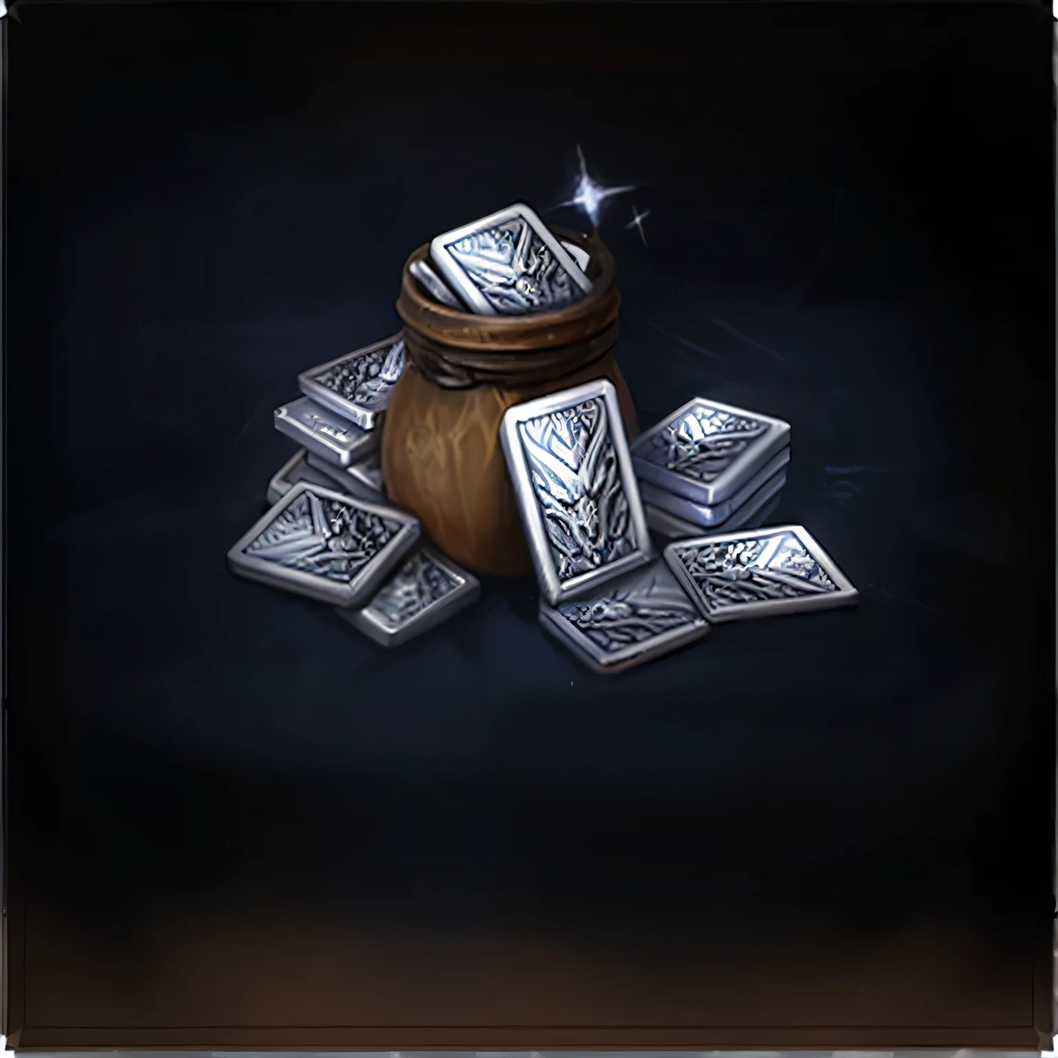 dark medieval style. Change jar style to money bag. No additional modifications are needed to improve accuracy. Ultra-high precision CG.