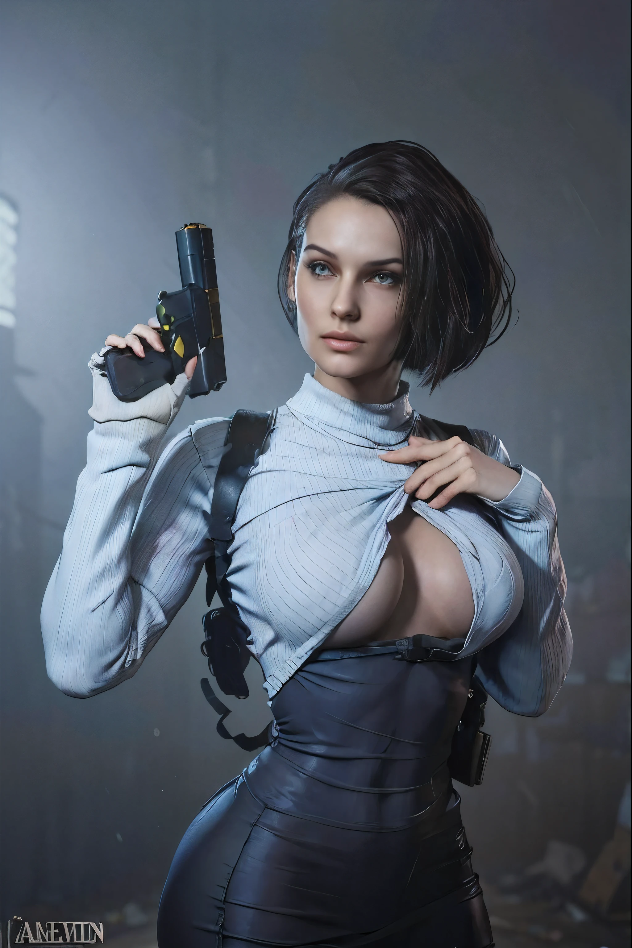Arafia posa con pantimedias ajustadas y sombrero., pinup de trazador de overwatch, La glamorosa Jill Valentine, tracer con un vestido ajustado., amaranto, faye valentine, Quiet thanks to solid metal gear., pose sexy, elizabeth de bioshock infinito, Quiet thanks to solid metal gear. v, faye valentine from cowboy bebop