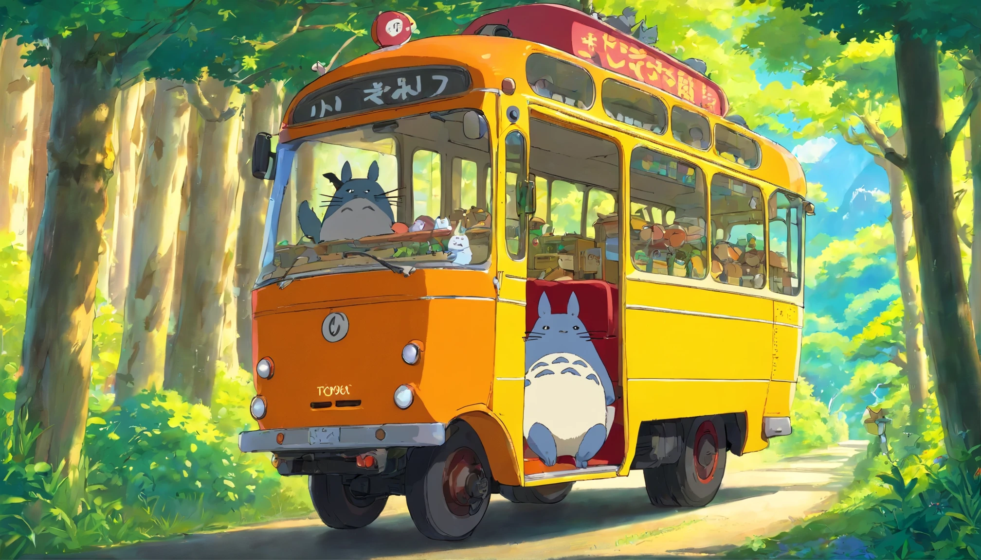 Neko Bus,Totoro