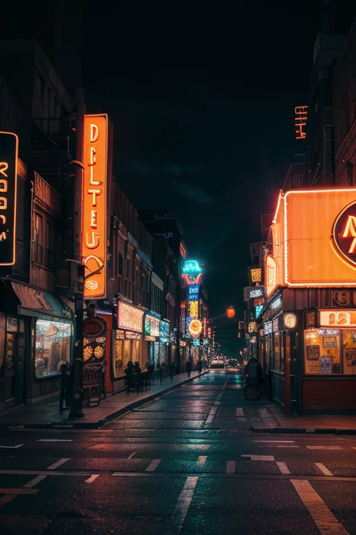 neon sign,(best quality,highres),vibrant colors,glowing lights,retro style,night scene,futuristic vibes,cityscape,flashing lights,urban environment,blurry background,magical atmosphere,neon letters,electricity buzz,fast-paced city life,lively streets,shimmering reflections,dynamic composition,hustle and bustle,midnight energy,mysterious ambiance,metropolitan nightlife,street art,urban culture,luminous glow,mesmerizing display,colorful patterns,illuminated city,gleaming storefronts,neon glow,neon-lit streets,modern urban landscape,dazzling spectacle,endless possibilities