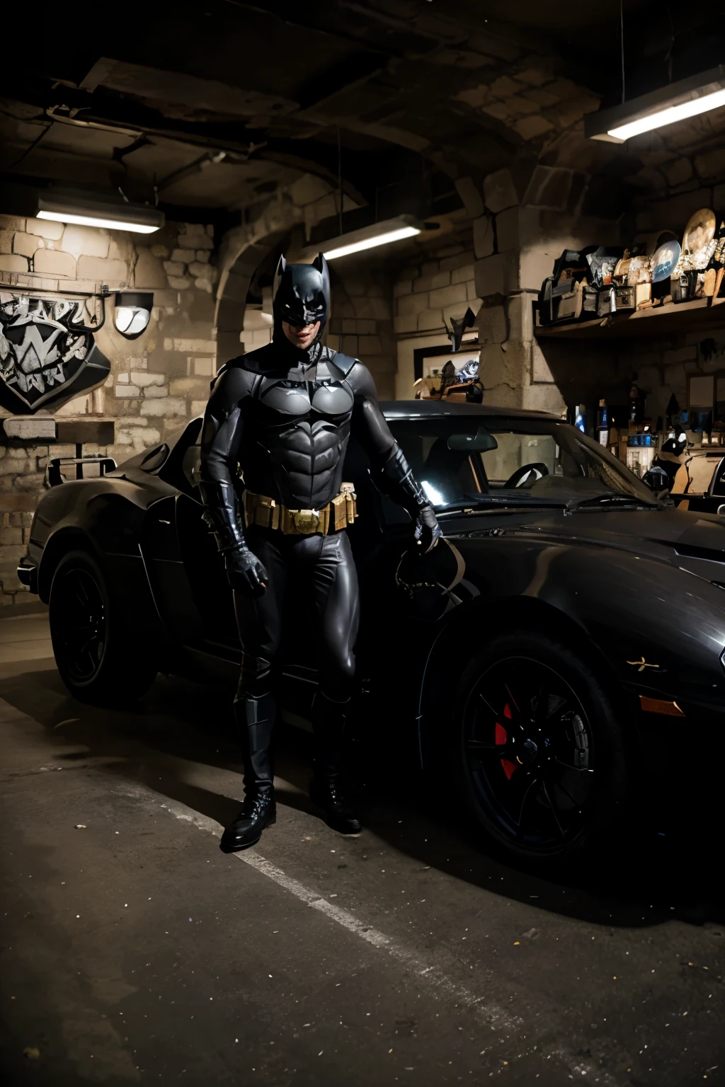 batman, male, 35, rich, with bat mobile, in the bat cave