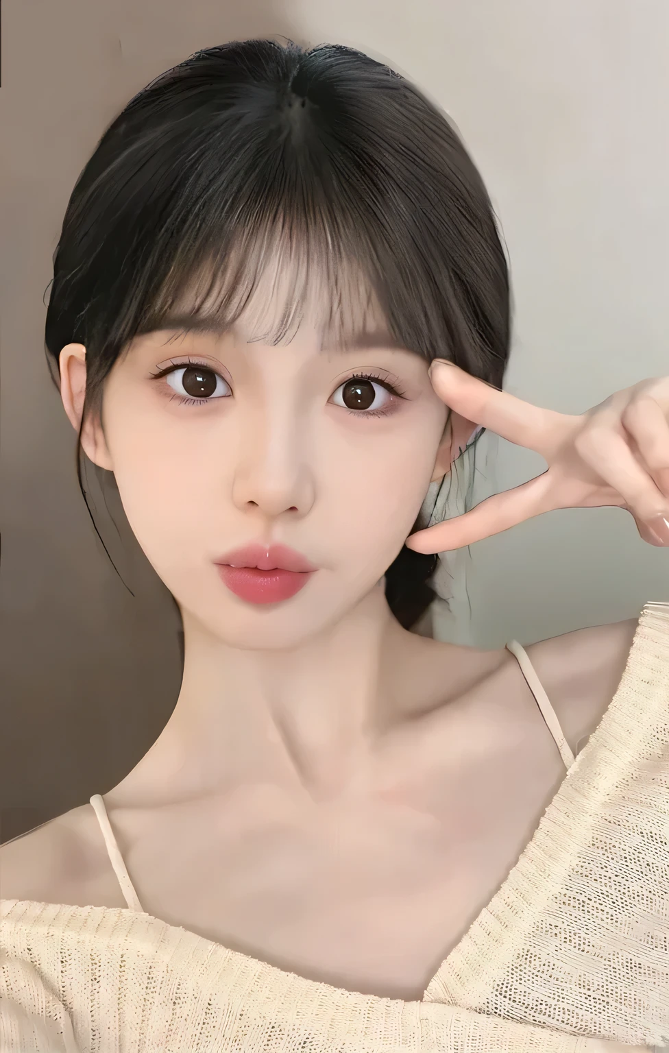 Clear hair,The roots are clear