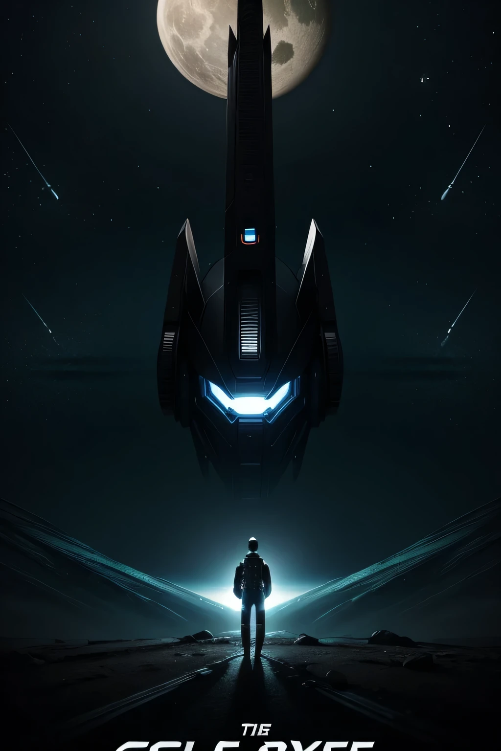 Sci-fi style works,Suitable for competition,The creative style of junior high school students