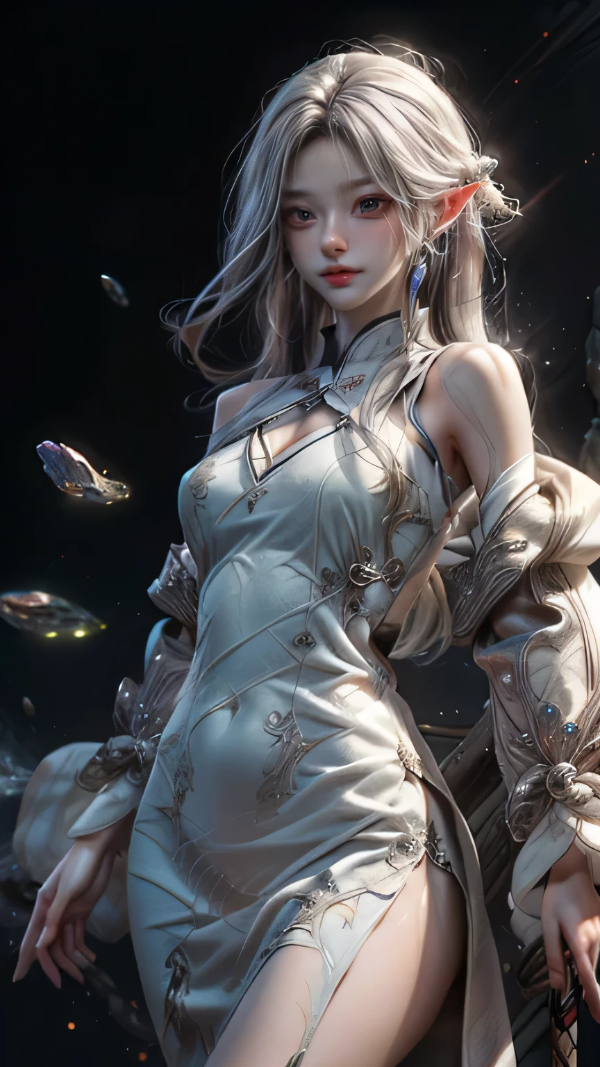 official art, unity 8k wallpaper, ultra detailed, beautiful and aesthetic, masterpiece, best quality, (zentangle, mandala, tangle, entangle), (fractal art:1.3) , 1girl, extremely detailed, dynamic angle, cowboyshot, the most beautiful form of chaos, elegant, a brutalist designed, vivid colours, romanticism, by james jean, roby dwi antono, ross tran, francis bacon, michal mraz, adrian ghenie, petra cortright, gerhard richter, takato yamamoto, ashley wood, atmospheric, ecstasy of musical notes, streaming musical notes visible