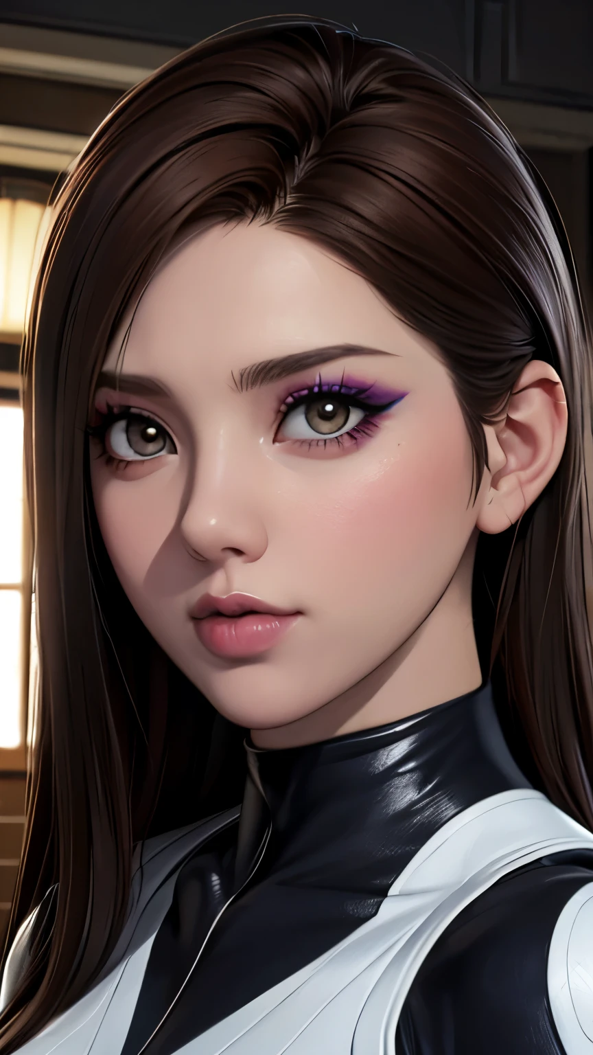 racing suit、Movie-like still lips parted, (masterpiece, high quality, be familiar with:1.3), モデルをSpecial featureした前衛的な美容エディトリアル, sidney sweeney, scarlett johansson, girl and (long brown hair:1.3), Canadian, hazel eyes, and (avant-garde makeup:1.2) Special feature (experimental shapes:1.1), (Bright colors:1.1), and (artistic stroke:1.1), (impressive, Unconventional lighting:1.2) Done (Dynamic contrast:1.1) and (Intriguing shadows:1.1), (creative highlights:1.1) highlight makeup, (avant-garde makeup artistry:1.1) complemented by (bold and unique lighting setup:1.1), showcase of (innovation and beauty:1.2) In this avant-garde editorial . Emotional, 調和のandれた, vignette, 4k amazing be familiar with, Taken with Kodak, 35mm photo, sharp focus, high budget, cinemascope, Moody, amazing, nice, film grain, grainy, photo with open lips, (masterpiece, high quality, be familiar with:1.3), モデルをSpecial featureした前衛的な美容エディトリアル, sidney sweeney, scarlett johansson, girl and (long brown hair:1.3), Canadian, hazel eyes, and (avant-garde makeup:1.2) Special feature (experimental shapes:1.1), (Bright colors:1.1), and (artistic stroke:1.1), (impressive, Unconventional lighting:1.2) Done (Dynamic contrast:1.1) and (Intriguing shadows:1.1), (creative highlights:1.1) highlight makeup, (avant-garde makeup artistry:1.1) complemented by (bold and unique lighting setup:1.1), showcase of (innovation and beauty:1.2) In this avant-garde editorial, 50mm . cinematic 4k amazing be familiar with 4k amazing be familiar with photograph Taken with Kodak be familiar with cinematic hbo dark Moody, 35mm photo, grainy, vignette, vintage, kodachrome, lomography, dirty, highly be familiar with, Found footage, fashion editorial style lips parted, (masterpiece, high quality, be familiar with:1.3), モデルをSpecial featureした前衛的な美容エディトリアル, sidney sweeney, scarlett johansson, girl and (long brown hair:1.3), Canadian, hazel eyes, and (avant-garde makeup:1.2) Special feature (experimental shapes:1.1), (Bright colors:1.1),