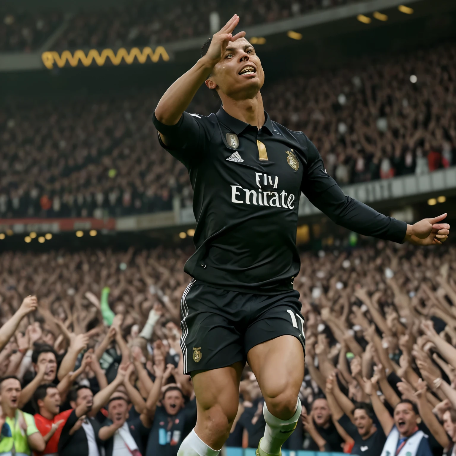 create my first picture celebrate Ronaldo's celebration siiiiiiuuuuuu