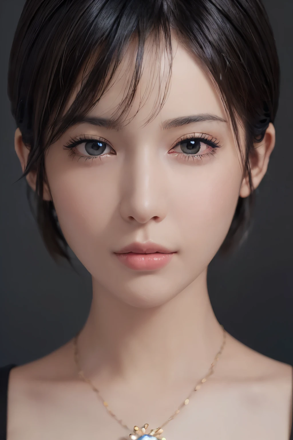 (masterpiece:1.3), (8K, realistic, Raw photo, highest quality: 1.4), (1 girl), beautiful face, (realistic face), (black hair, short hair:1.3), beautiful hairstyle, realistic eyes, detailed and beautiful eyes, (realistic skin), beautiful skin, disorganized, Charm, ultra high resolution, surreal, very detailed, Golden Ratio - Face covered in semen