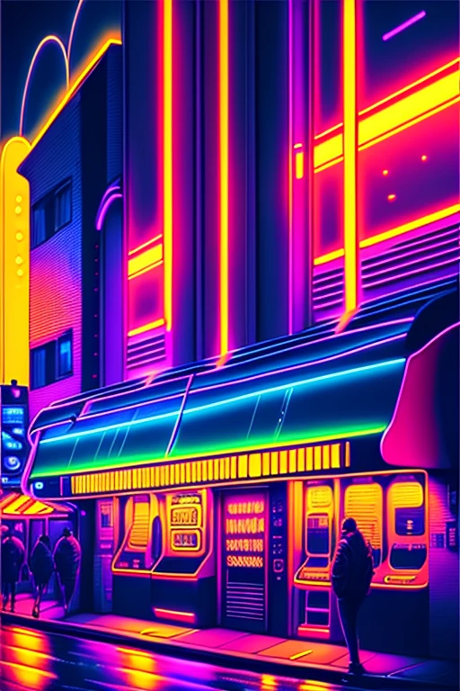 neon lights, vibrant cityscape, bustling streets, futuristic architecture, glowing signs, colorful reflections, nighttime, energetic atmosphere, vibrant nightlife, dazzling colors, dynamic movement, urban excitement, lively pedestrians, sleek cars, vibrant glow, busy intersections, high-rise buildings, electrifying energy, glowing pathways, iconic landmarks, surreal ambiance, neon-lit alleys, pulsating city, mesmerizing light patterns, vibrant urban culture, glowing advertisements, neon-lit sky, vibrant street art, dynamic city skyline, illuminated storefronts, lively entertainment district, vibrant nightlife, bustling night market, buzzing energy, dazzling neon art, electrifying atmosphere, vibrant city lights