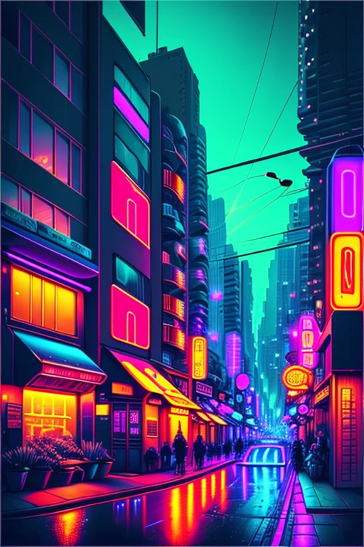 neon lights, vibrant cityscape, bustling streets, futuristic architecture, glowing signs, colorful reflections, nighttime, energetic atmosphere, vibrant nightlife, dazzling colors, dynamic movement, urban excitement, lively pedestrians, sleek cars, vibrant glow, busy intersections, high-rise buildings, electrifying energy, glowing pathways, iconic landmarks, surreal ambiance, neon-lit alleys, pulsating city, mesmerizing light patterns, vibrant urban culture, glowing advertisements, neon-lit sky, vibrant street art, dynamic city skyline, illuminated storefronts, lively entertainment district, vibrant nightlife, bustling night market, buzzing energy, dazzling neon art, electrifying atmosphere, vibrant city lights