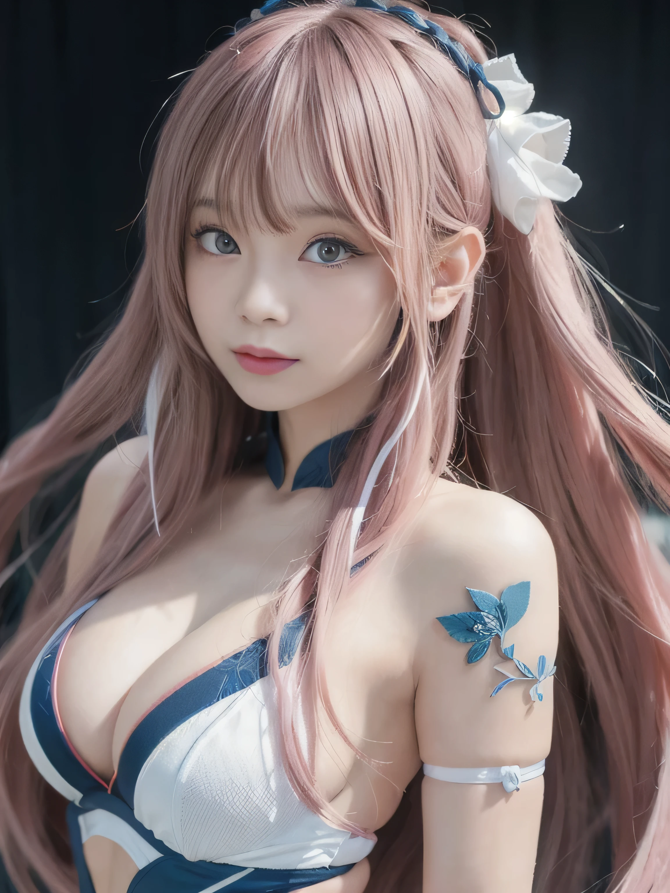(((RAW image quality:1.4))), highest quality, ultra high resolution, (realistic: 1.4), (pink long hair: 1.3), (azur lane\), 1 girl, Japanese, , (slender body:1.4), view audience, detailed face, contrasting, smooth skin, perfect anatomy, Suzuka Circuit, blue sky, futuristic fashion, streetwear, tech fabric, racing suit, Refractory materials, elbow and knee pads, racing gloves, personalized embroidery, Race car in background, strong sunlight, midsummer daytime, clear blue sky,