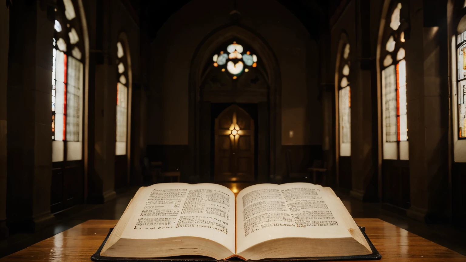 An image of an open Bible, highlighting the Ten Commandments, with an aura of light radiating from the pages, conveying a sense of divinity and spiritual inspiration.