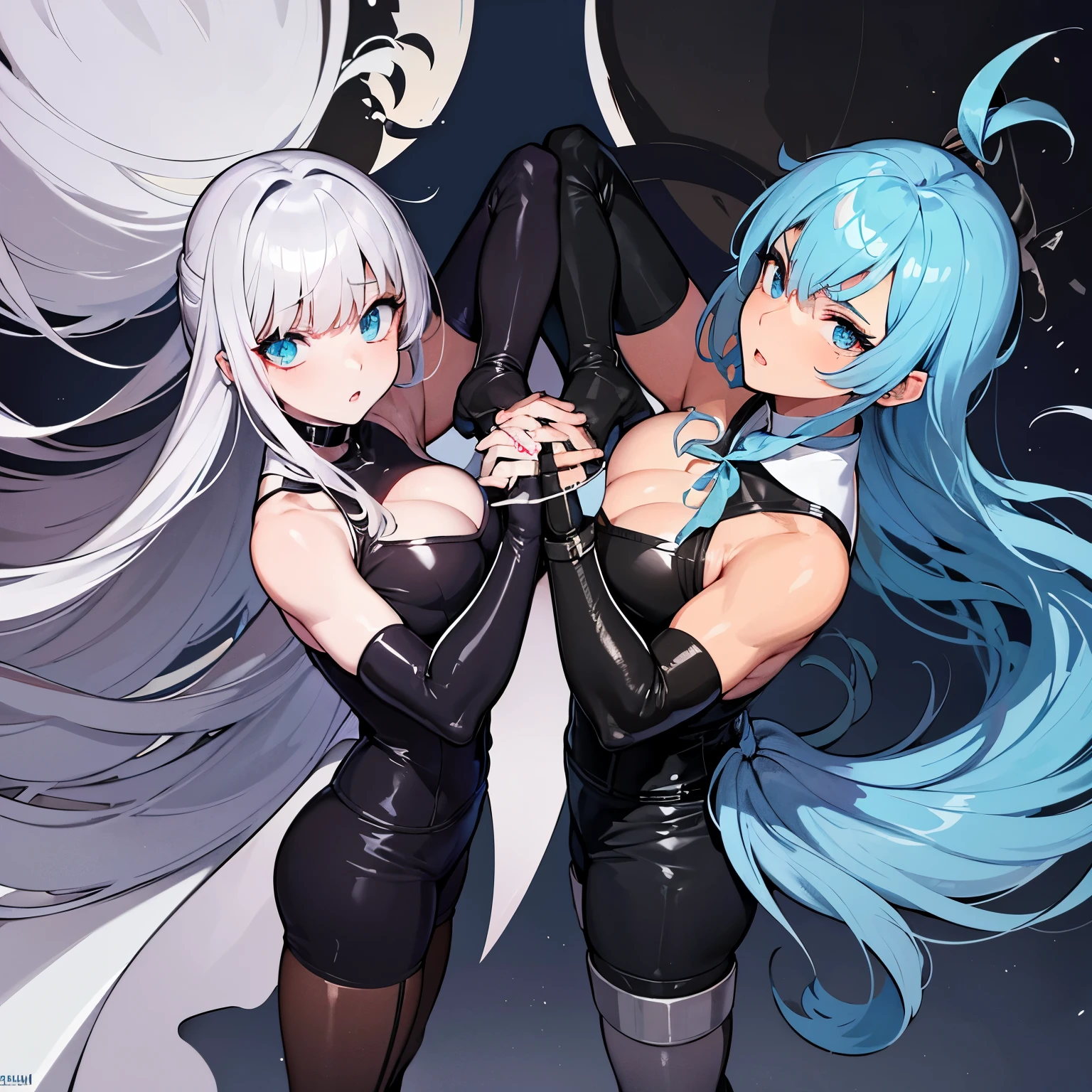 Nome: Akira
Idade: 21 years
Gender: Male
Appearance: Akira tem pele negra e olhos azuis penetrantes. Her hair is short and spiky, de cor preta com mechas azuis. He has a good height and an athletic build.
Traje: Ele usa um traje de combate elegante, composto por uma jaqueta de couro preta com detalhes em azul, wide but elegant black pants and combat boots.
Personalidade: Akira is calm, divertido e reservado, mas determinado e corajoso quando se trata de proteger seus amigos e lutar contra o mal. He's smart and strategic, usando seus poderes de gelo com sabedoria para congelar e controlar o ambiente ao seu redor.
Poderes: Akira possui habilidades de controle do gelo. Ele pode criar e manipular gelo, formando armas afiadas ou escudos protetores. Furthermore, ele pode congelar o ambiente ao seu redor, creating a tactical advantage during battles, It can also freeze and thaw ice, congelar pessoas por inteiro e sua habilidade de gelo pode chegar ao 0 absoluto.