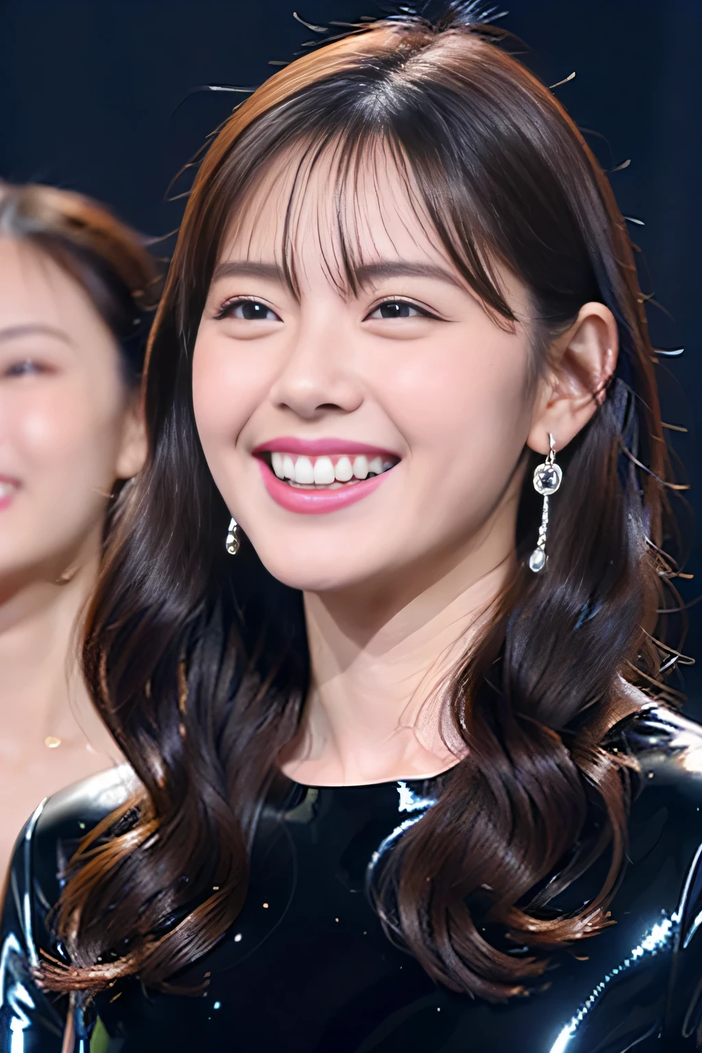 masterpiece,beautiful,extremely detAIled,Exquisite,Best image quality,4K,8,Actual photo,Looking_in_Audience,One girl,detAIled skin,Shiny skin,AI