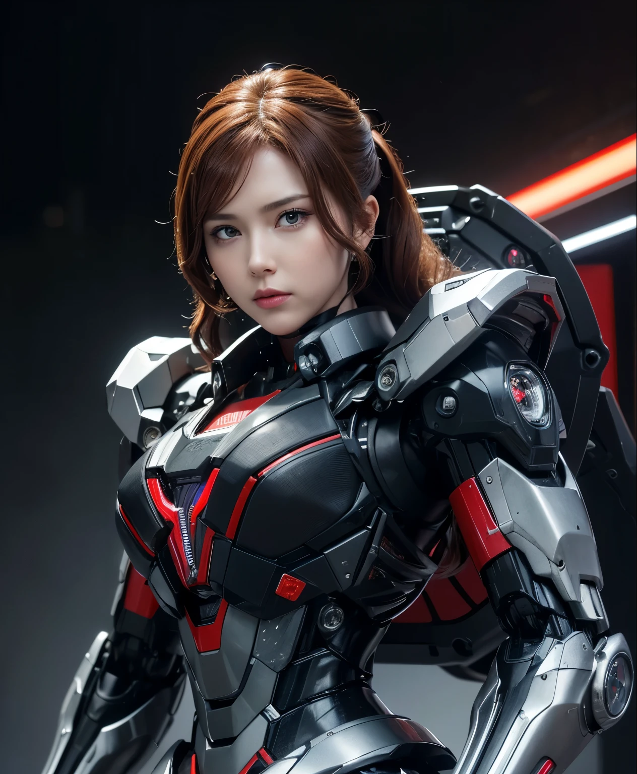 Super detailed, advanced details, high quality, 最high quality, High resolution, 1080p, hard disk, beautiful,(war machine),(black widow),beautifulサイボーグ女性,Mecha cyborg girl,battle mode,Mecha body girl,She is wearing a futuristic war machine weapon mecha,