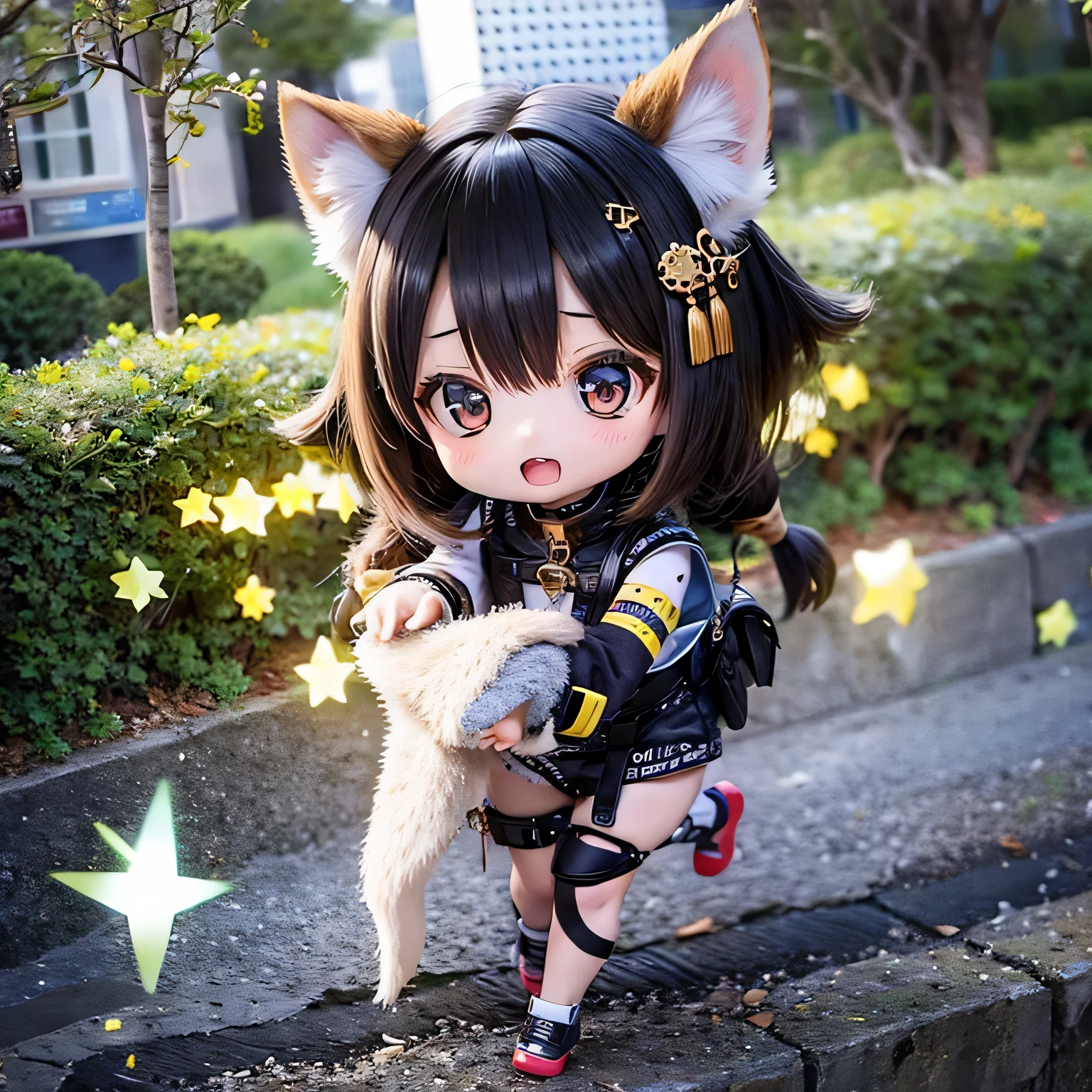 Shiba Inu Girl Chibi Run