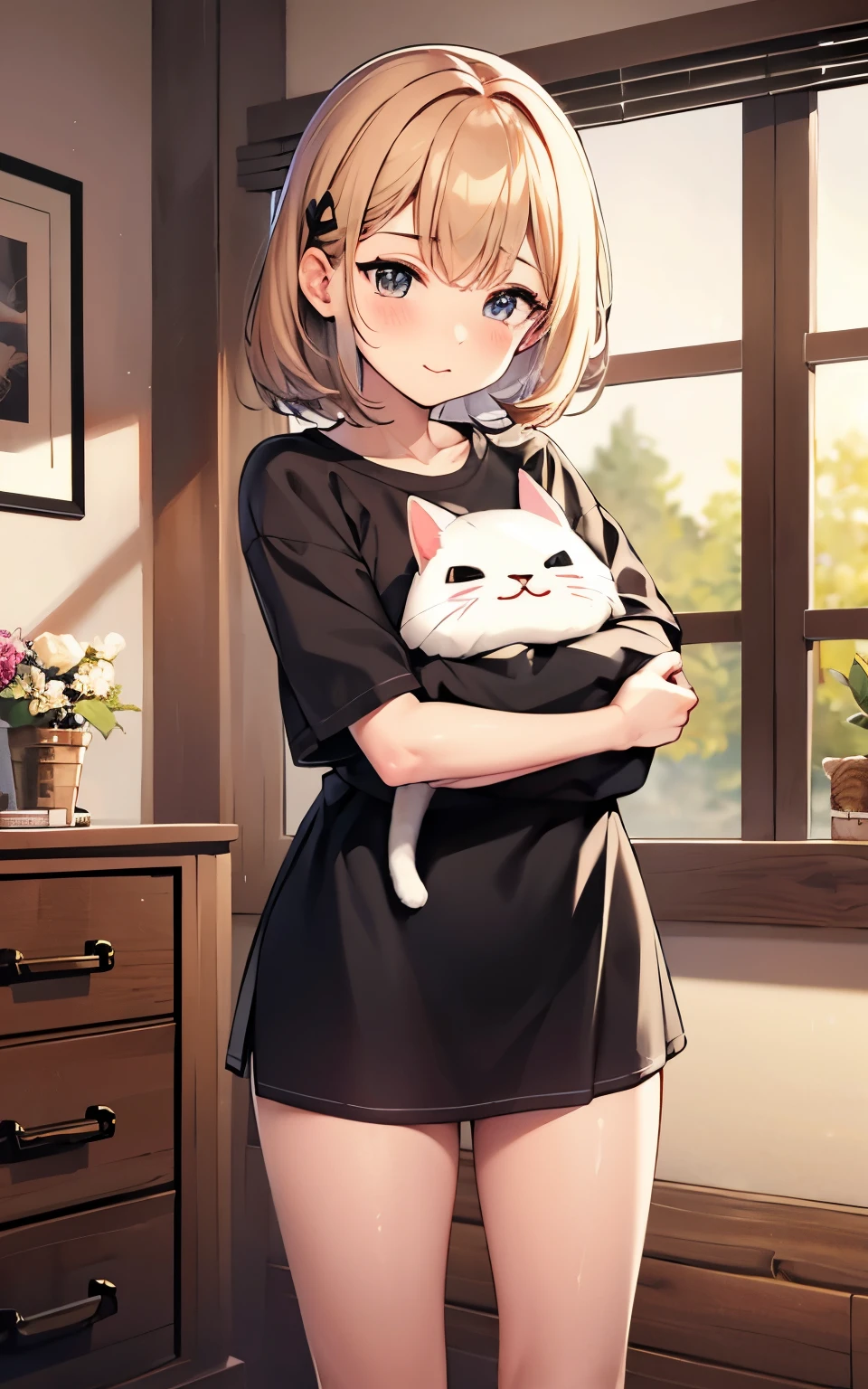 Cat、cute animals、An illustration