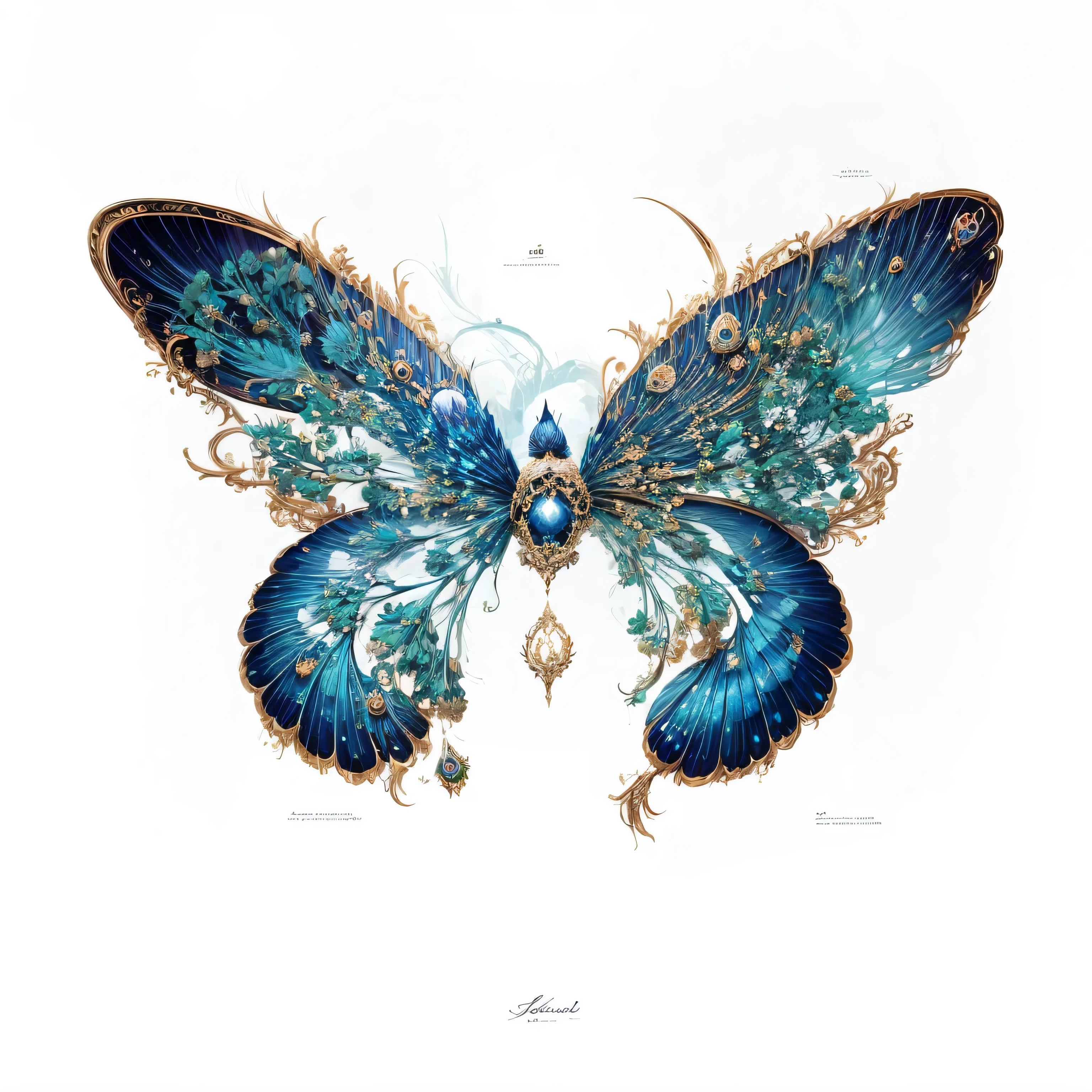 Peacock elements,There is a peacock spreading its tail on its wings,There is a spectacle of a peacock opening its tail around its wings.