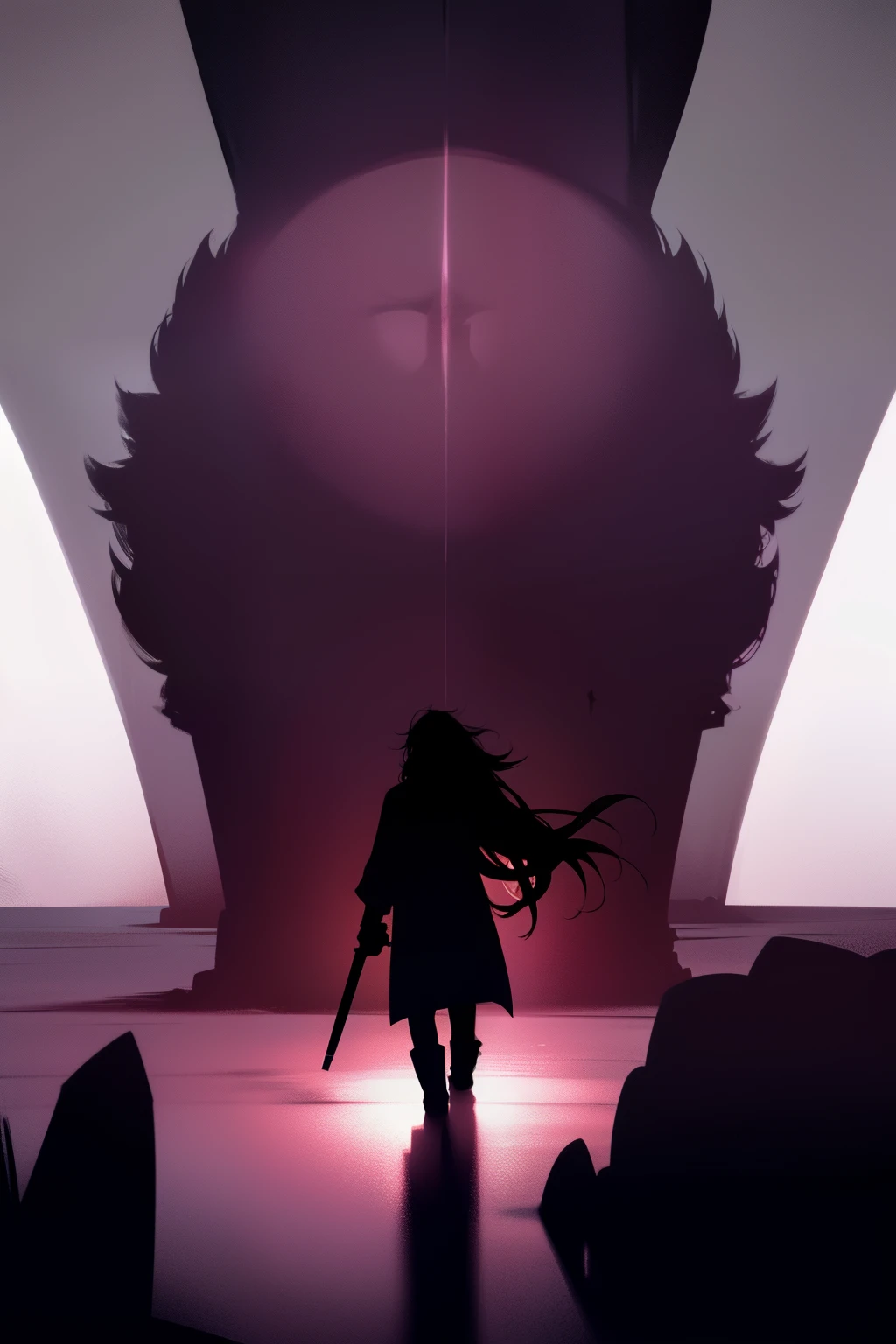 Axel, with a cautious look, peered through the Judas hole of the door and saw an ominous figure looming, brandishing a weapon. The dim light cast long shadows, making the figure seem even more menacing. Axel's heart raced as he prepared for potential danger, his body tensed and ready. The figure moved closer, the weapon glinting ominously in the dim light. Axel's mind raced with thoughts of escape or defense, but he knew he had to remain calm and assess the situation carefully before making a move. The figure's silhouette grew larger, and Axel could make out the distinct shape of a gun in their hand. Axel'