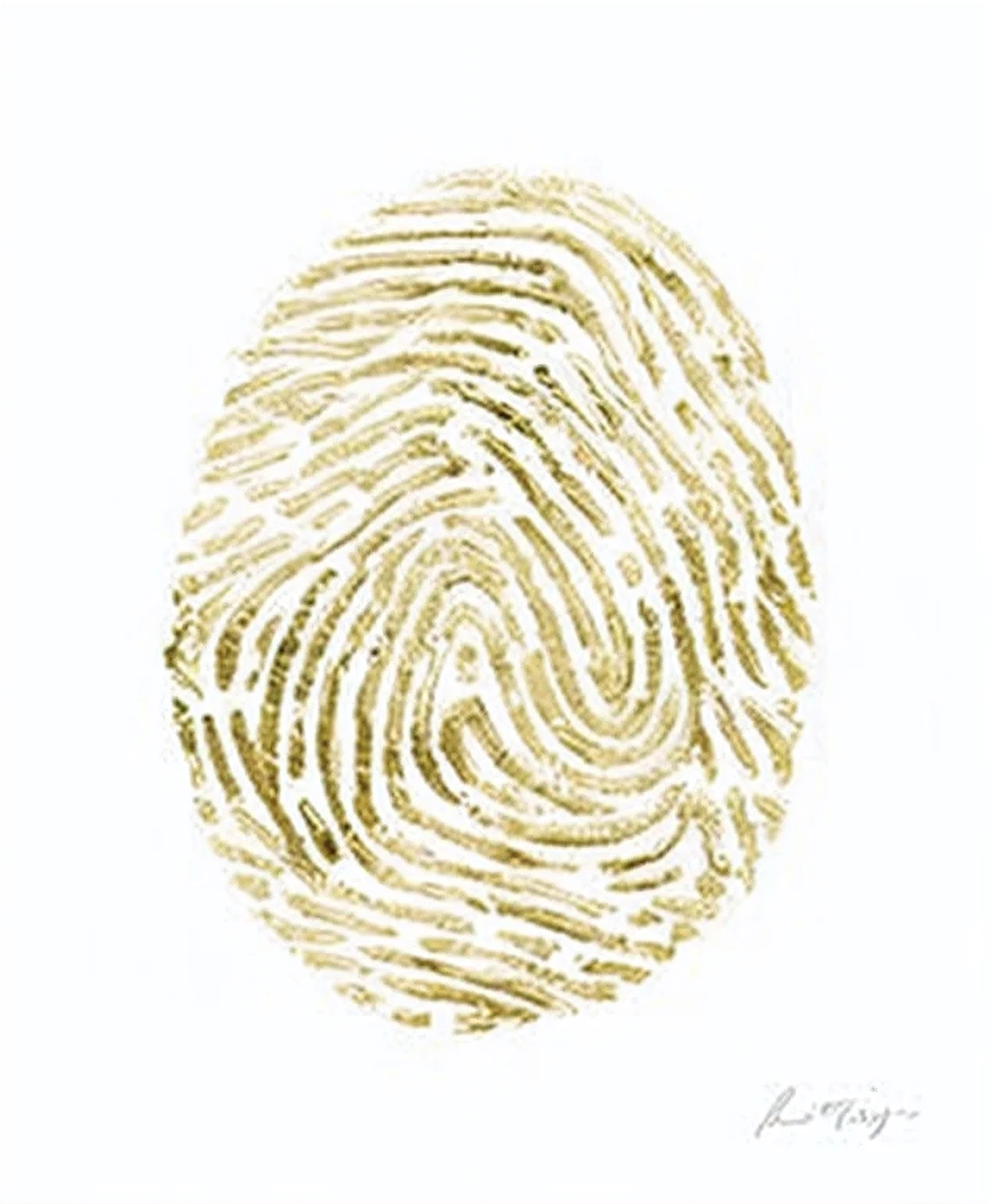 golden fingerprint