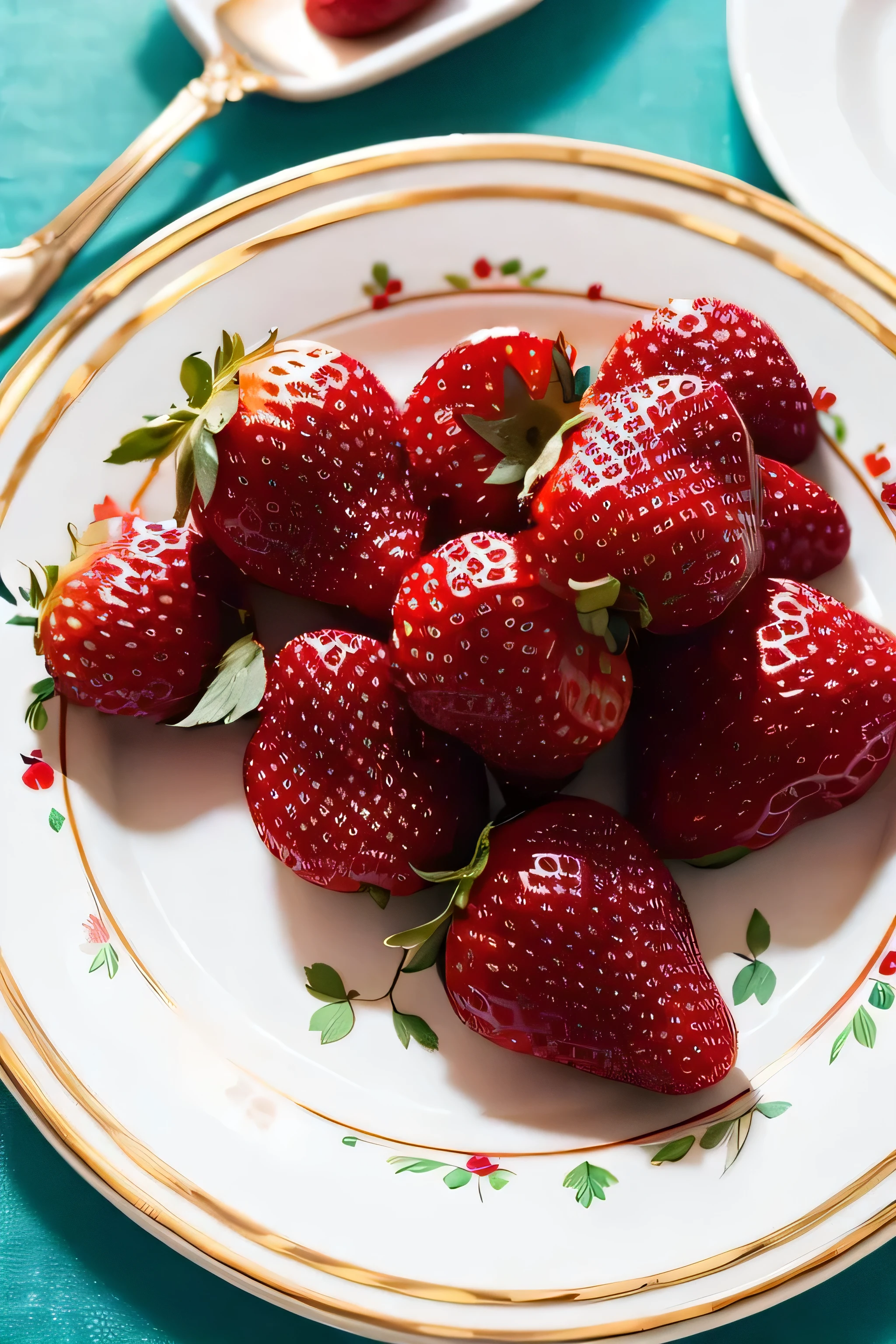 No cut strawberries