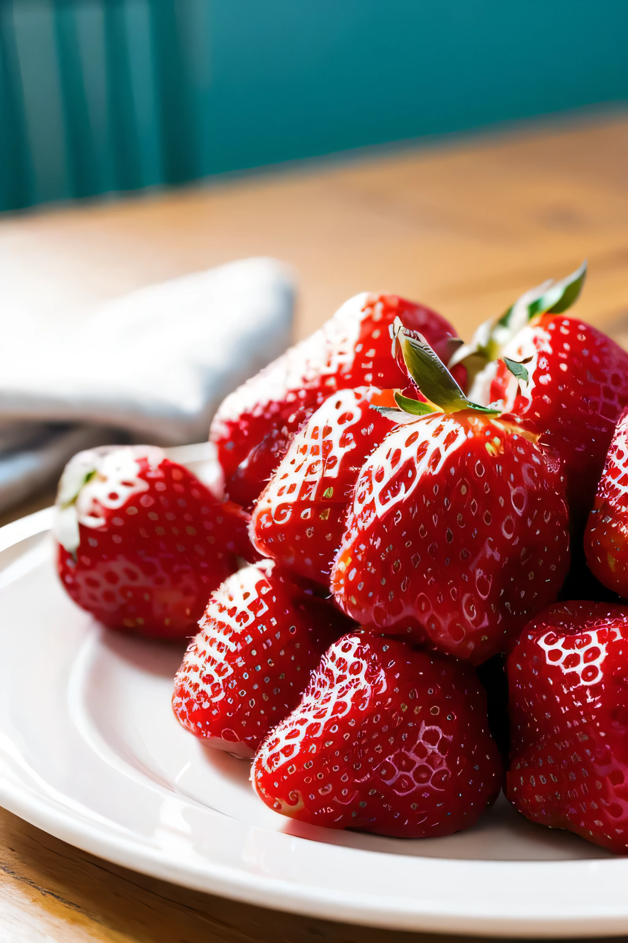 No cut strawberries