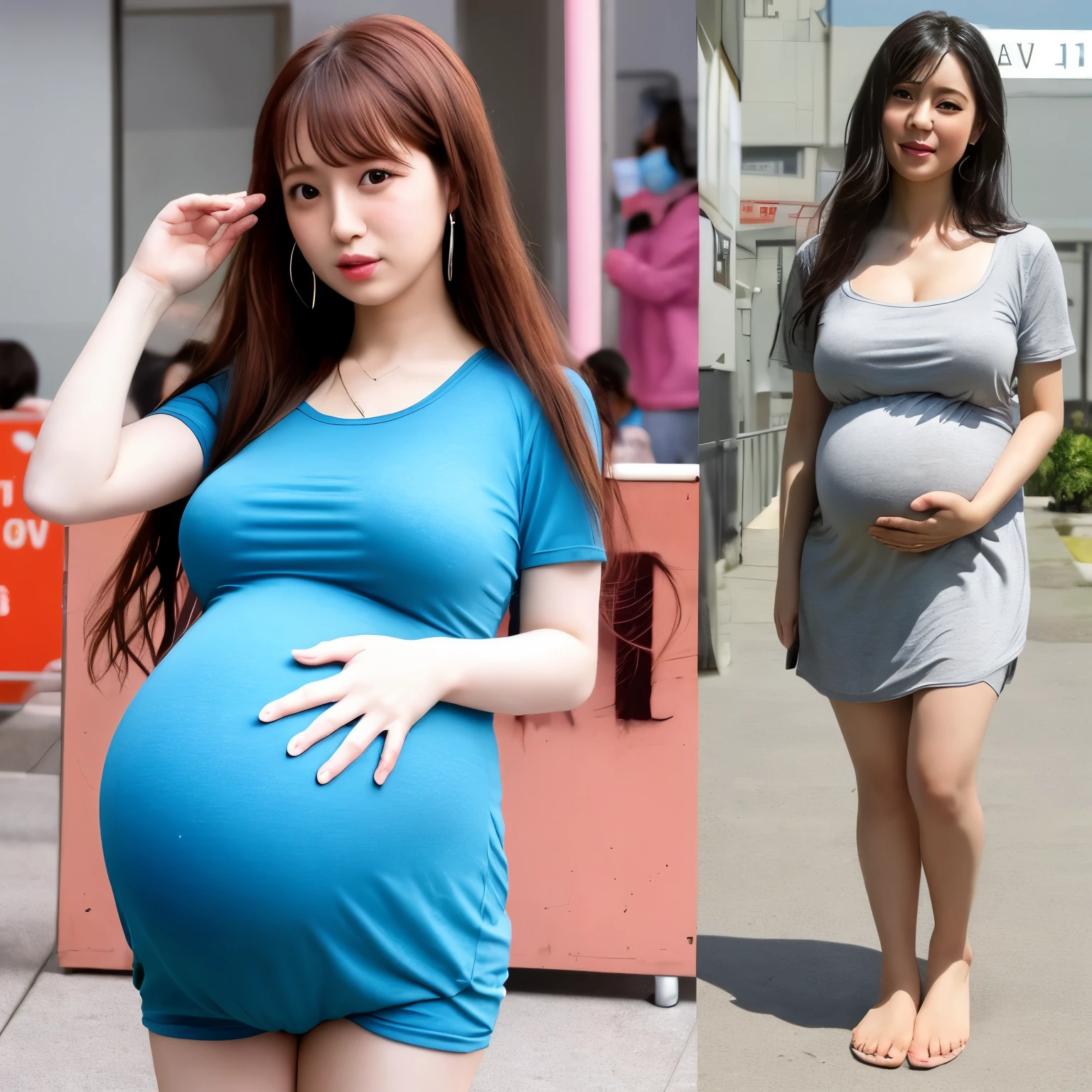 pregnant idol、1 girl